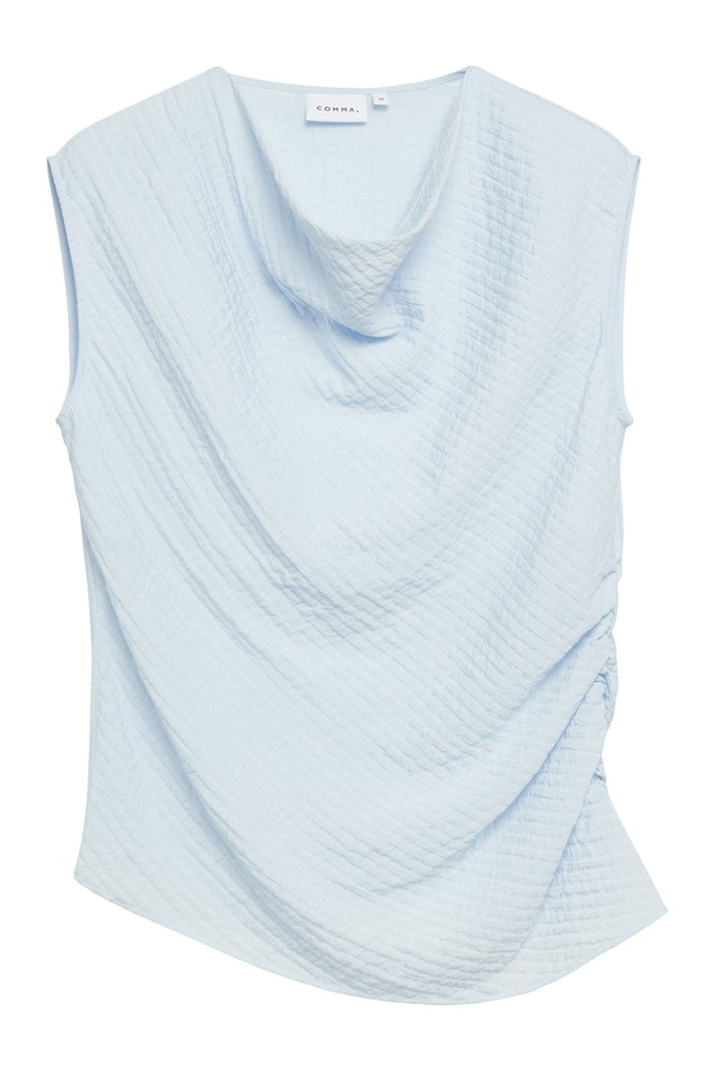 COMMA BLOUSES BLUE 4