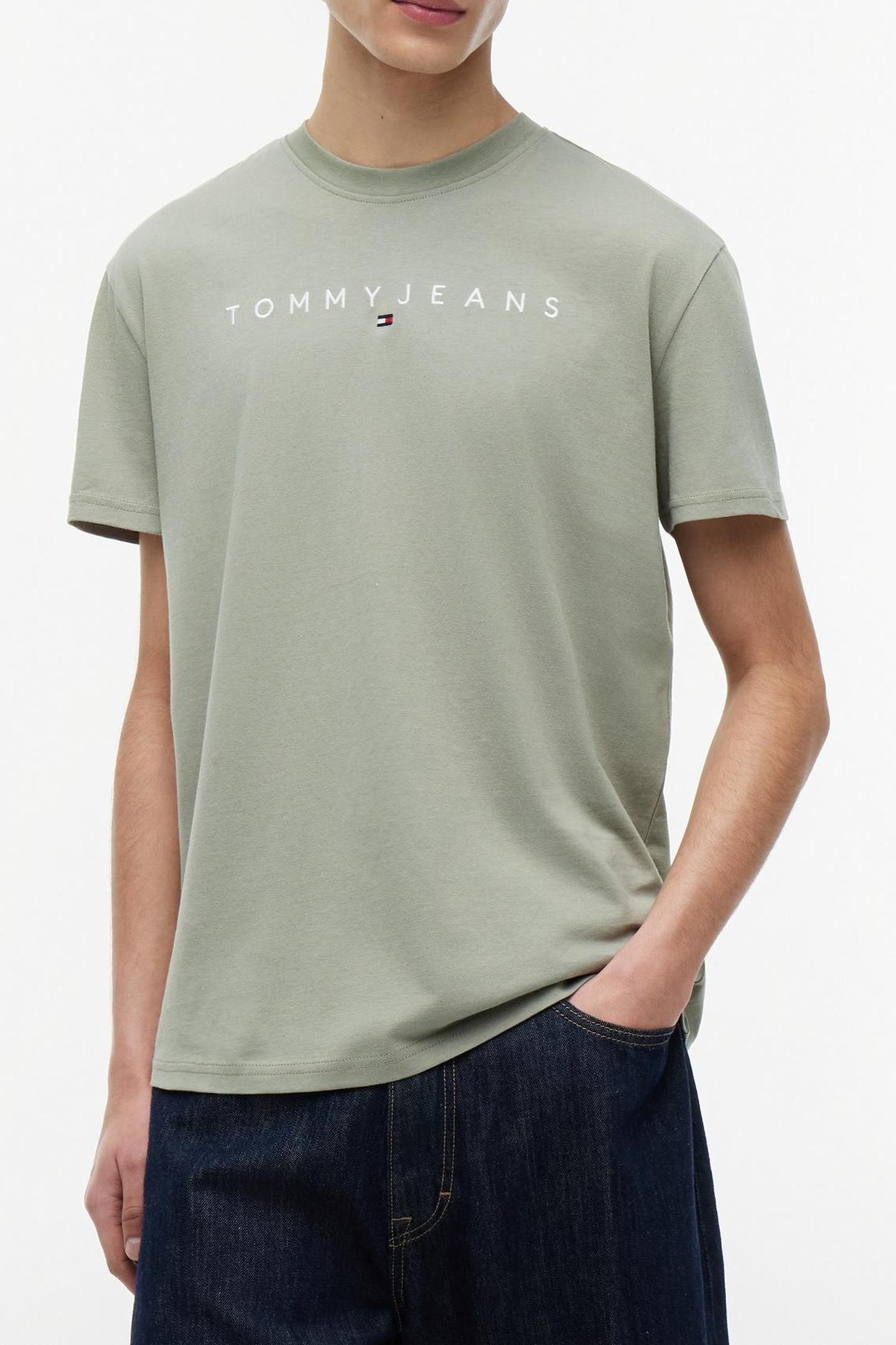 REGULAR LINEAR LOGO SPRING OLIVE 1