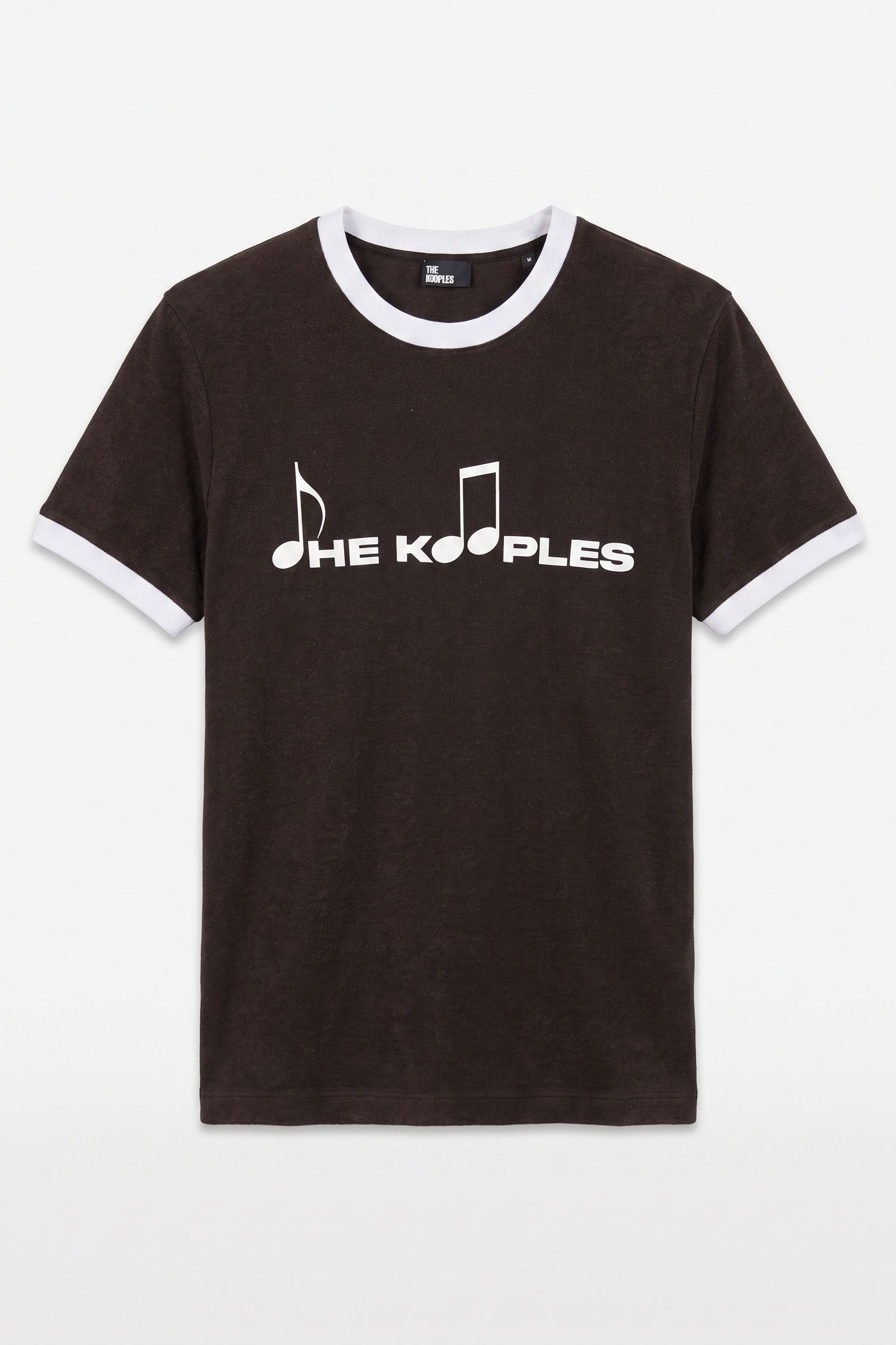 SHORT-SLEEVED T-SHIRT WITH FRONT PRINT BLACK WASHED 3