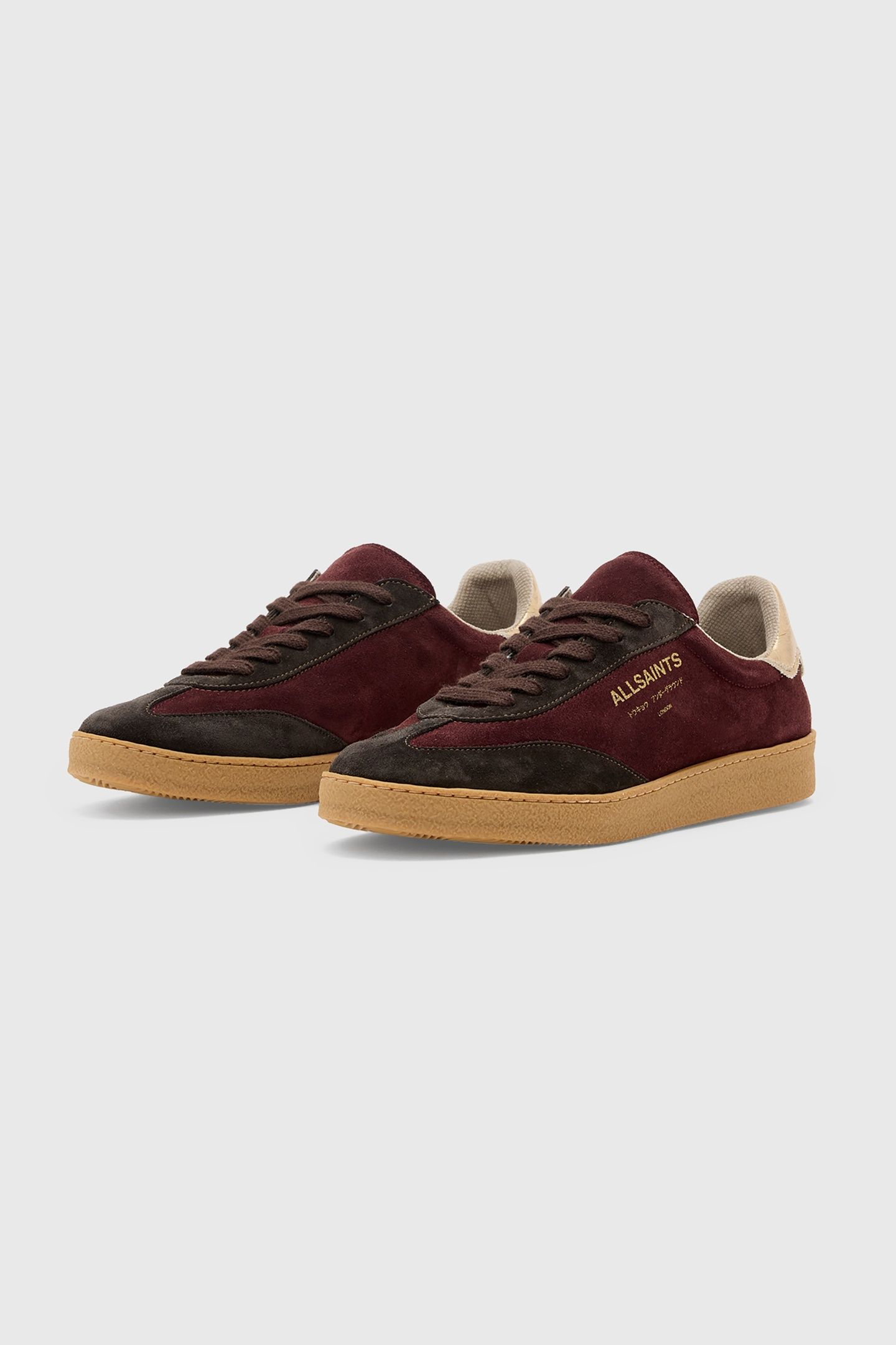 THELMA SUEDE SNEAKER TITAN RED/BROWN 2