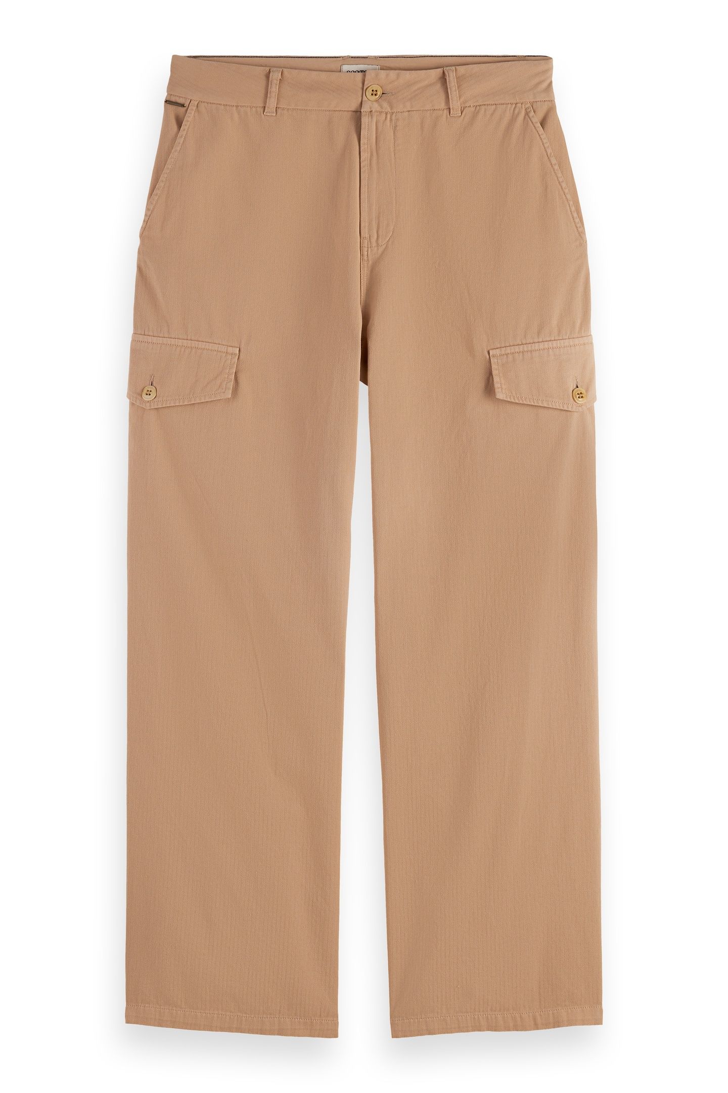 DAZE - GARMENT-DYED HERRINGBONE CARGO PANT SOFT CAMEL 4