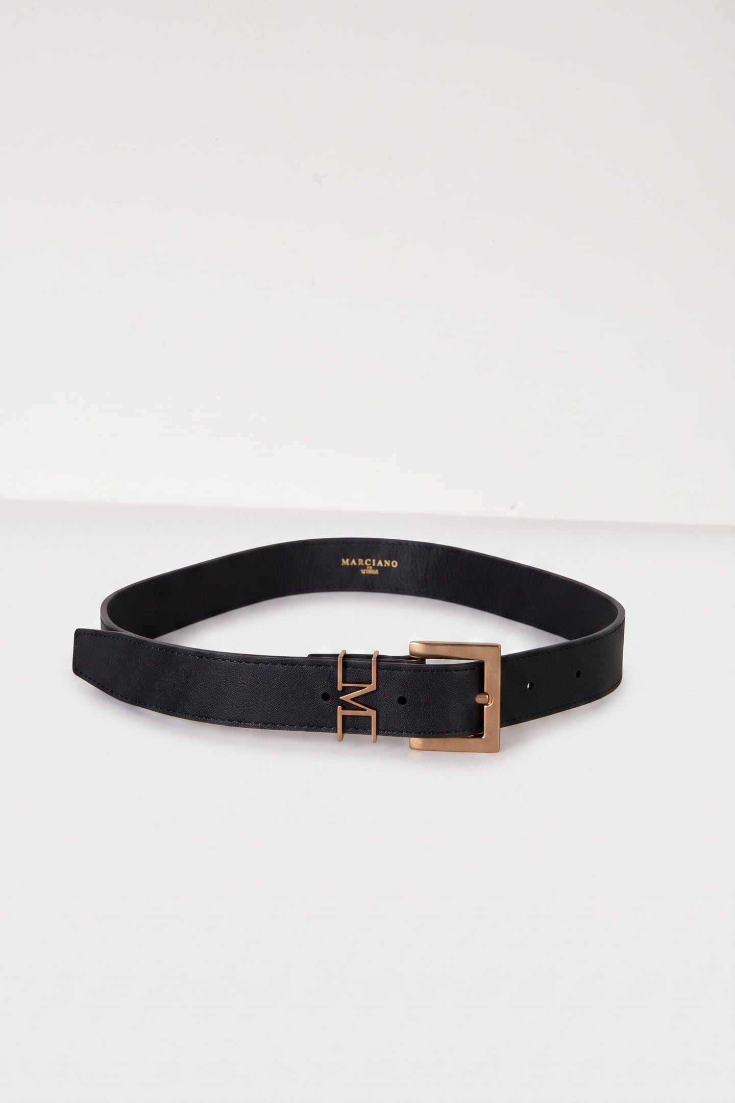 LOGO BELT JET BLACK A996 2