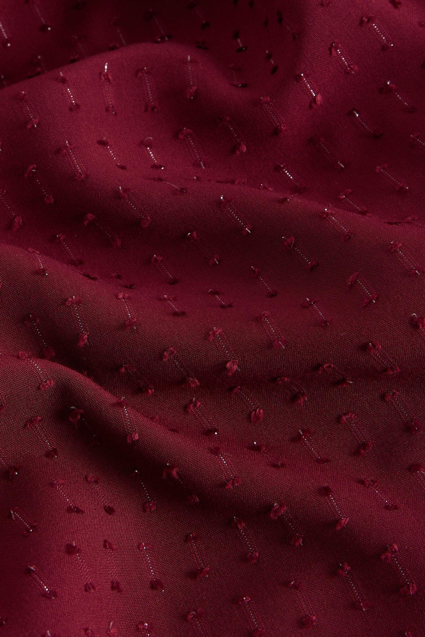 MONIKA SPARKLE MIDI DRESS DARK PLUM 6