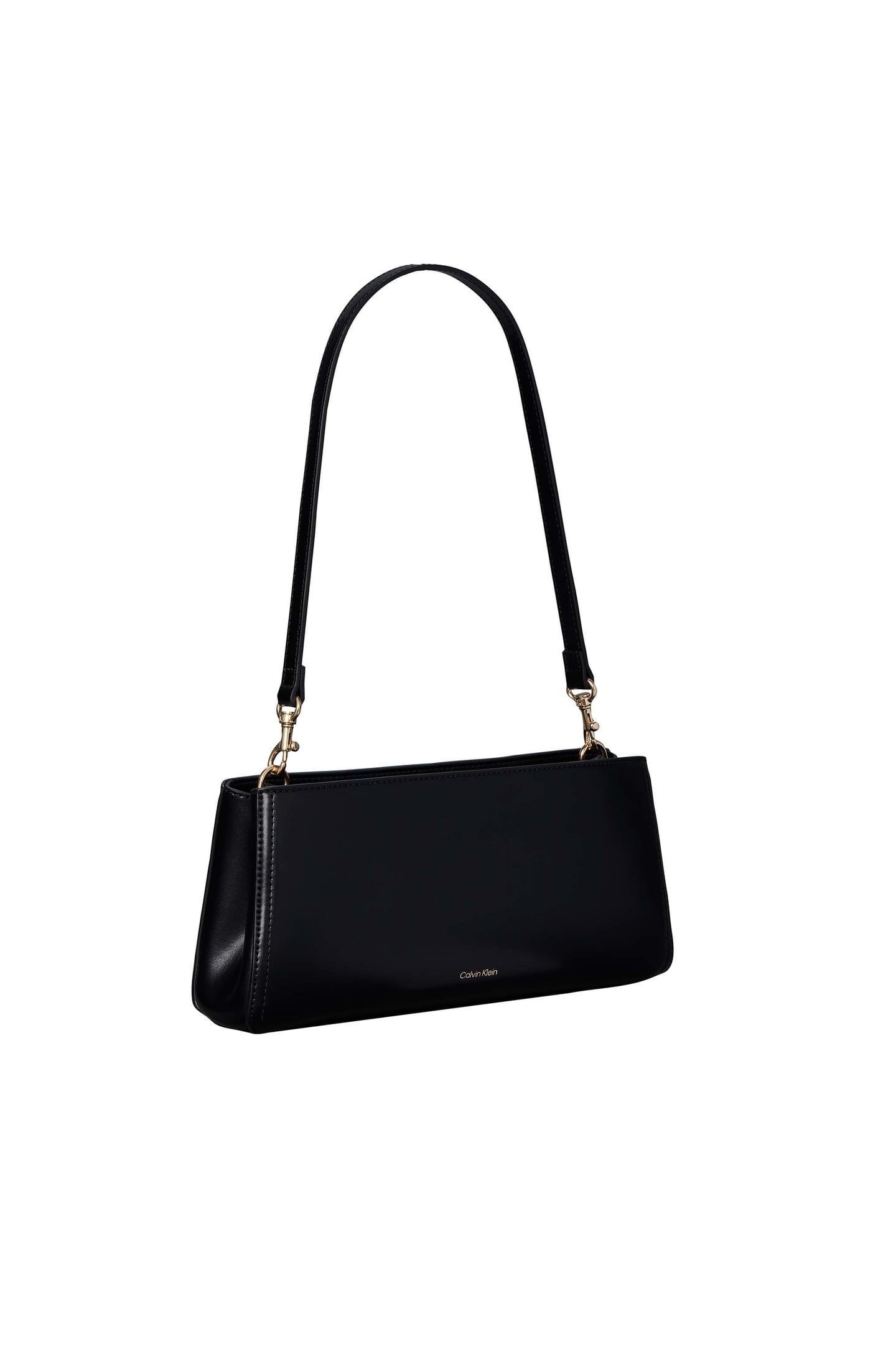 CK ELONGATED SHOULDER BAG BLACK 2
