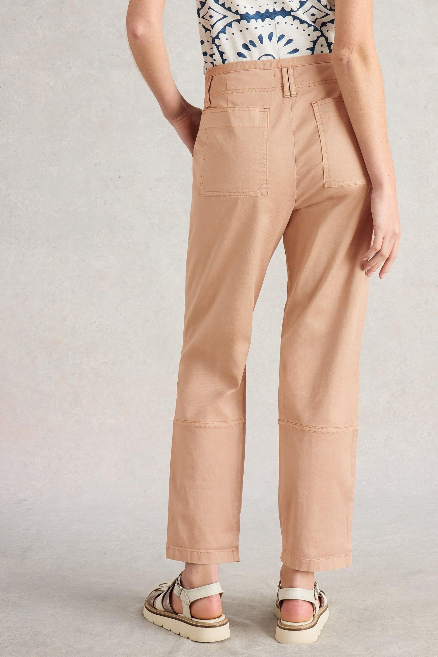 BLAIRE TROUSER DARK NATURAL 4