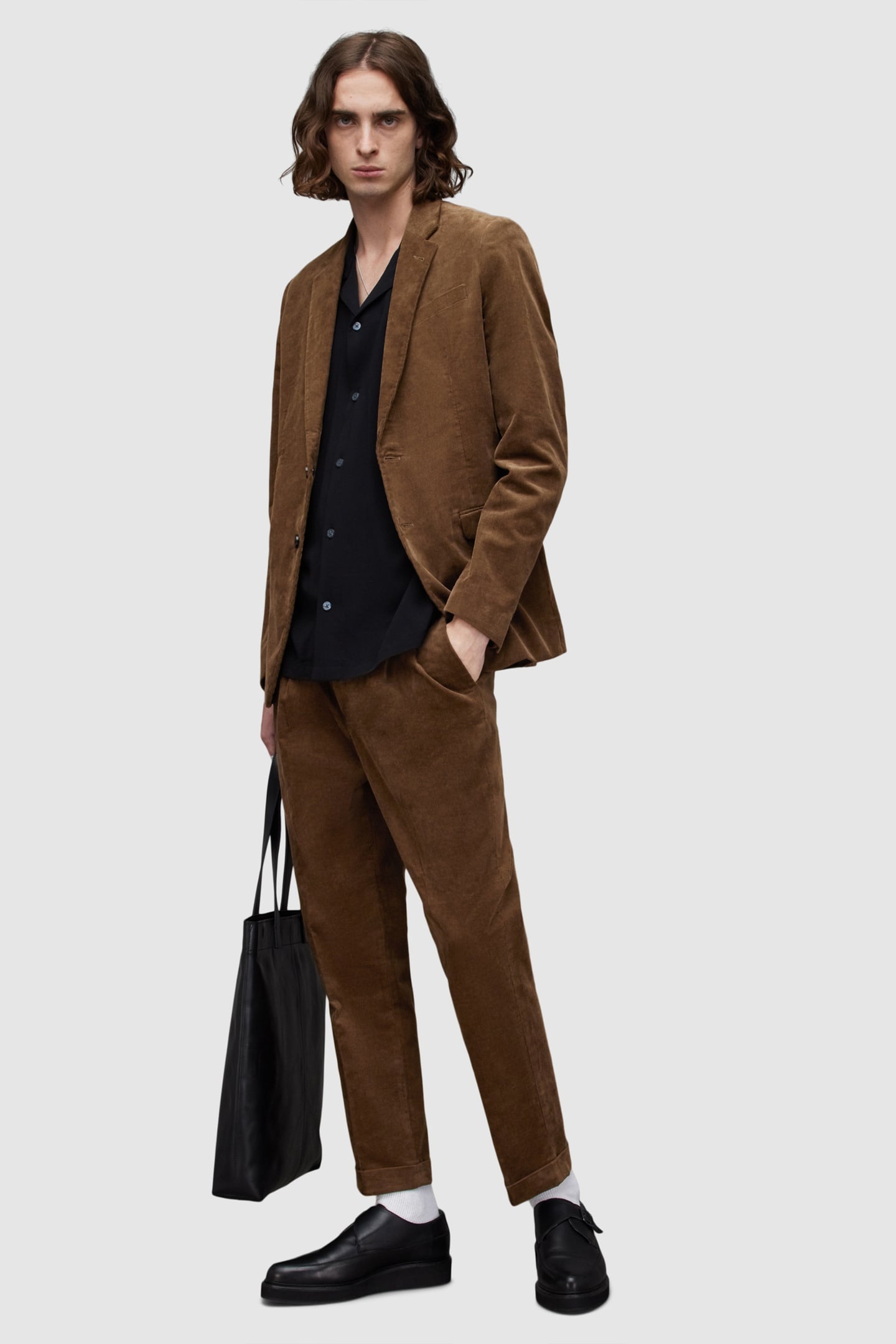KIELS TROUSER FADED BROWN 1