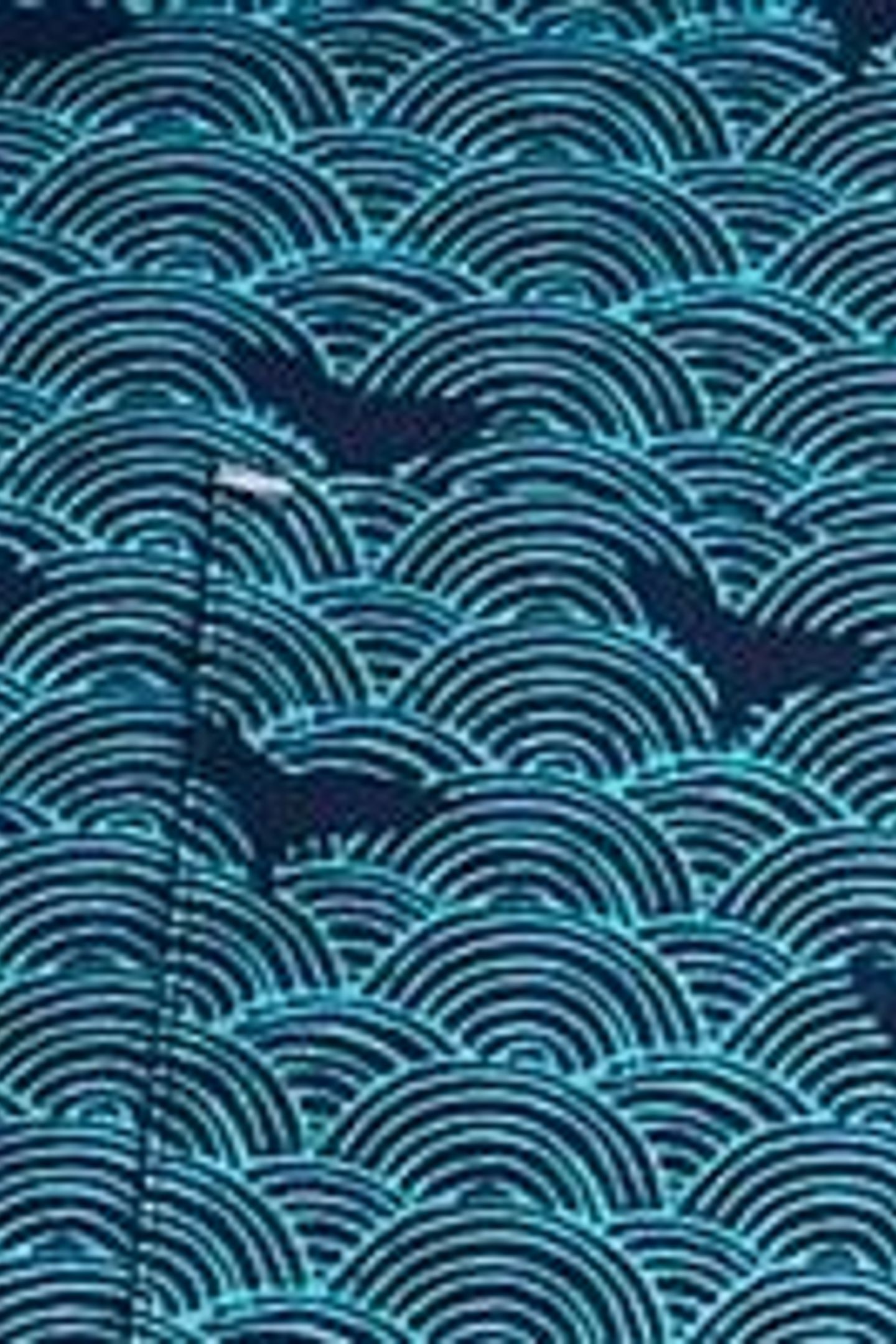 WAVES PRINTED SHIRT BLUE PRINT 5