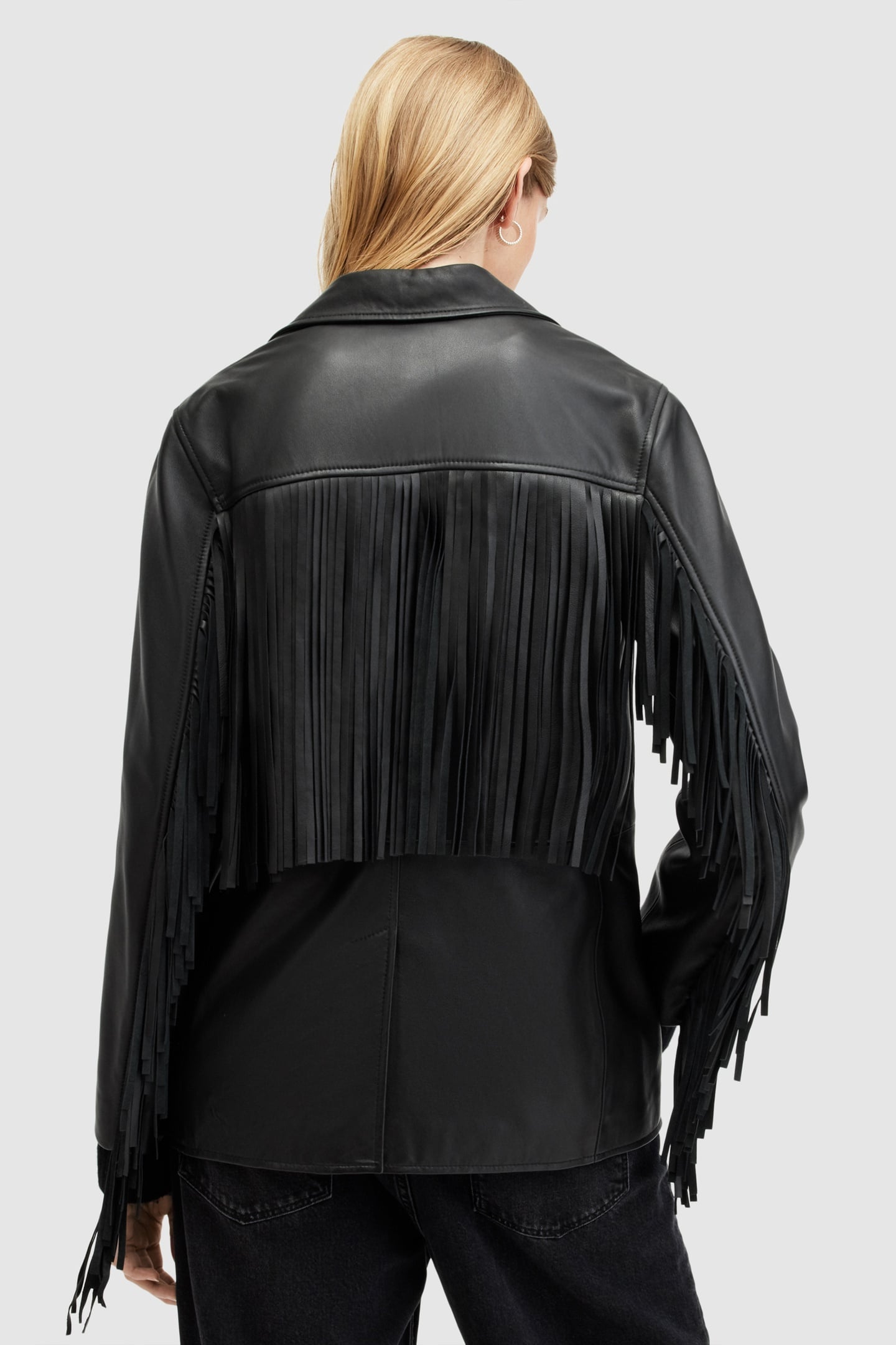 CORINNA TASSEL BLAZE BLACK 5