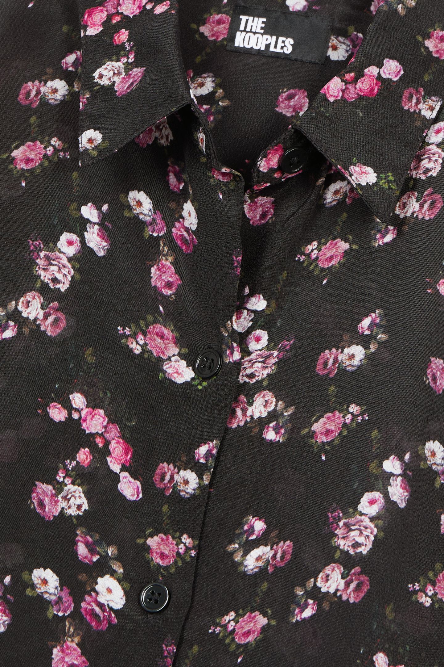 LONG-SLEEVED SHIRT W CLASSIC COLLAR BLACK 5