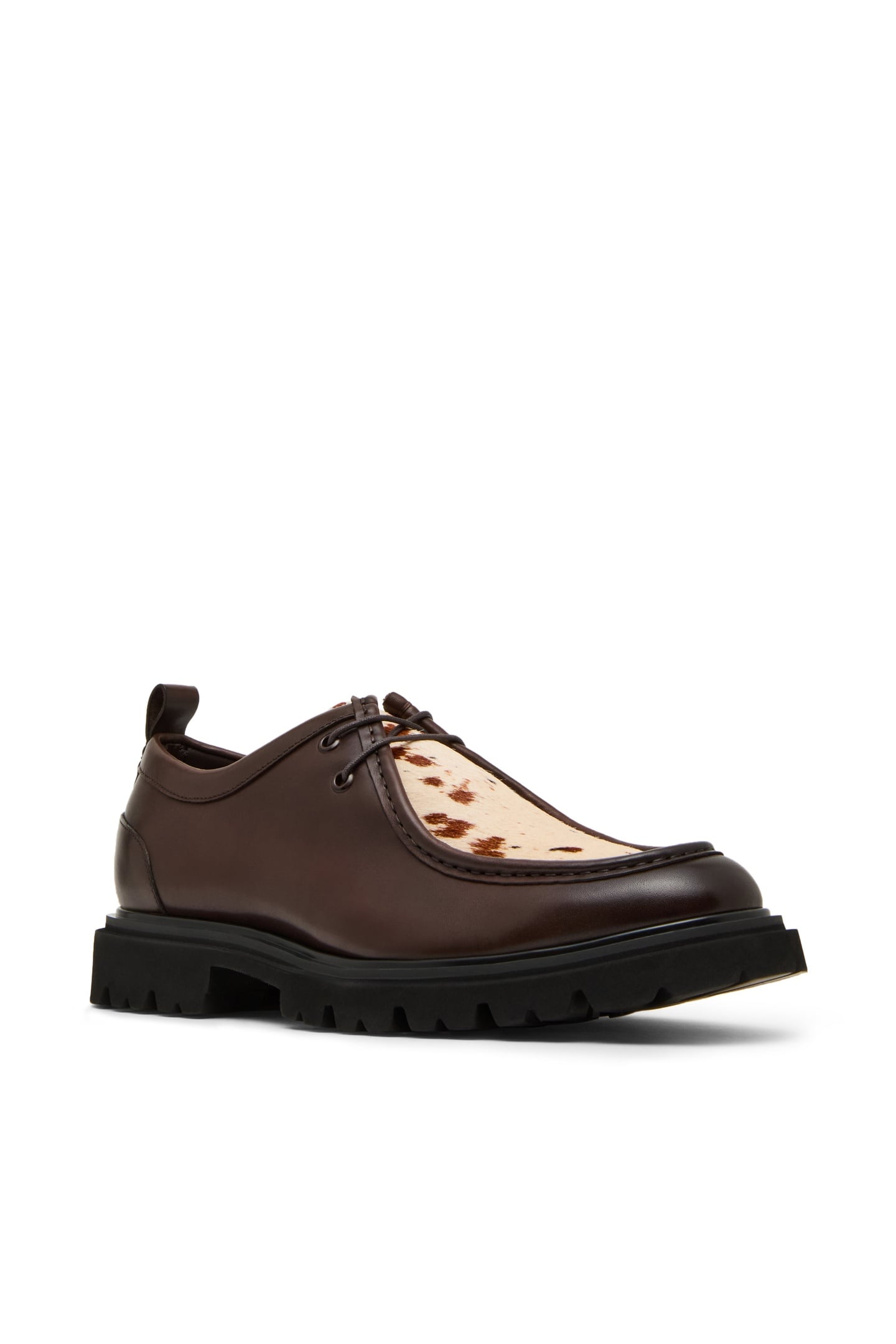 HULVER CASUAL SHOES BROWN/WHITE 2