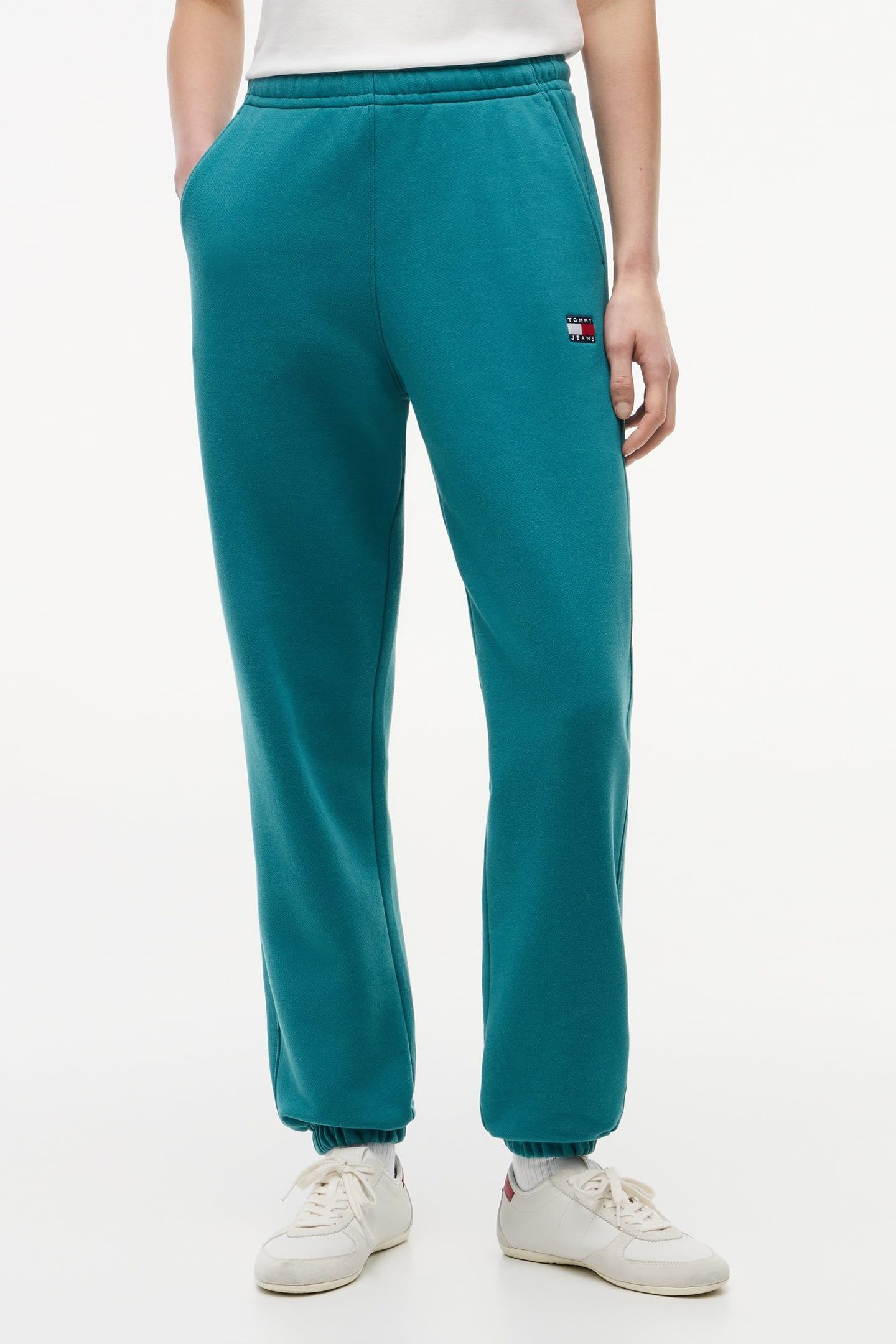 BADGE SWEATPANT PLATINUM TEAL 2