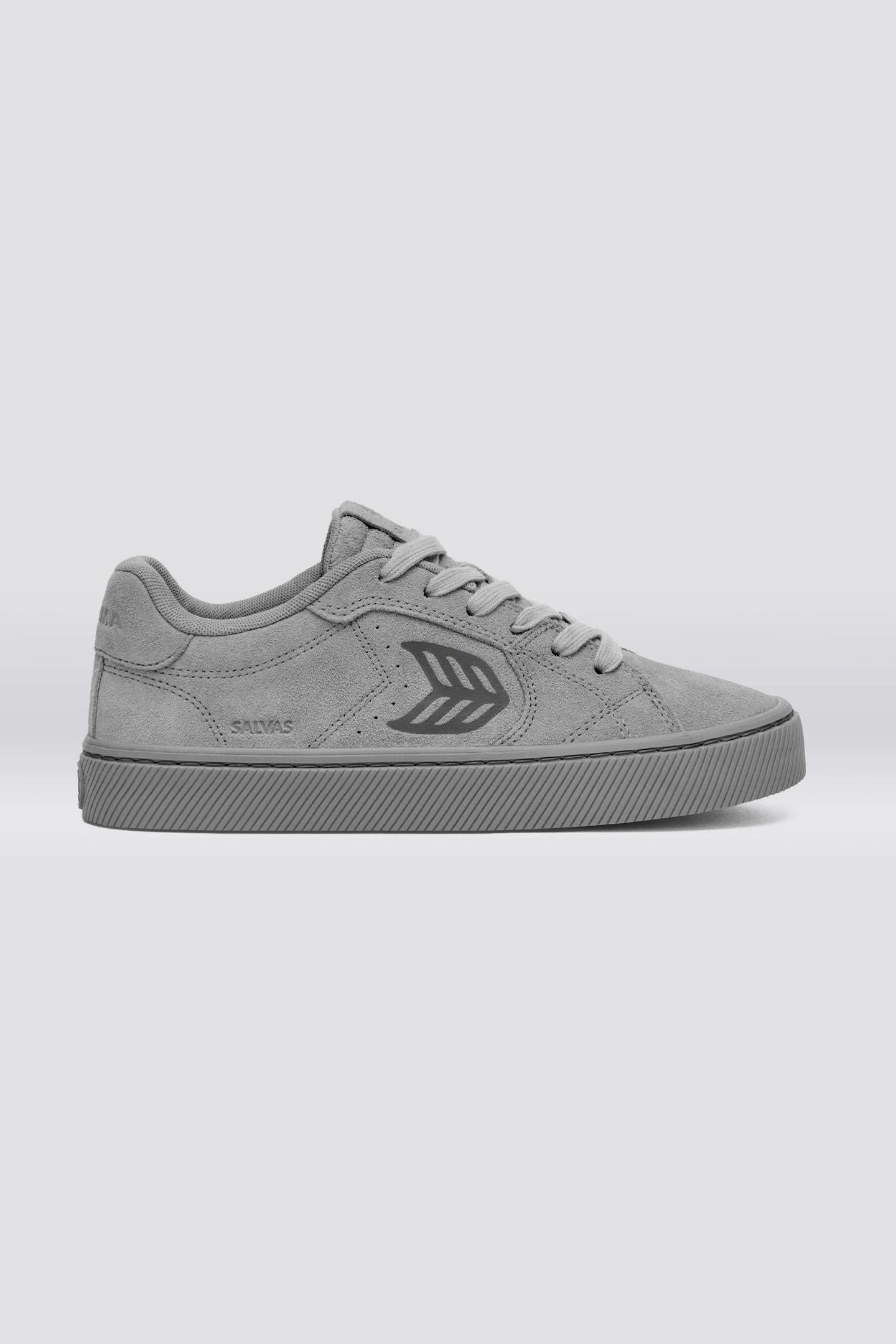 SALVAS SUEDE ALL LIGHT GREY 1