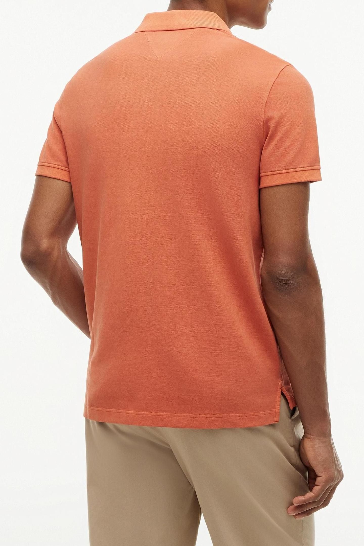 GARMENT DYE REGULAR POLO RUSTY OCHRE 2
