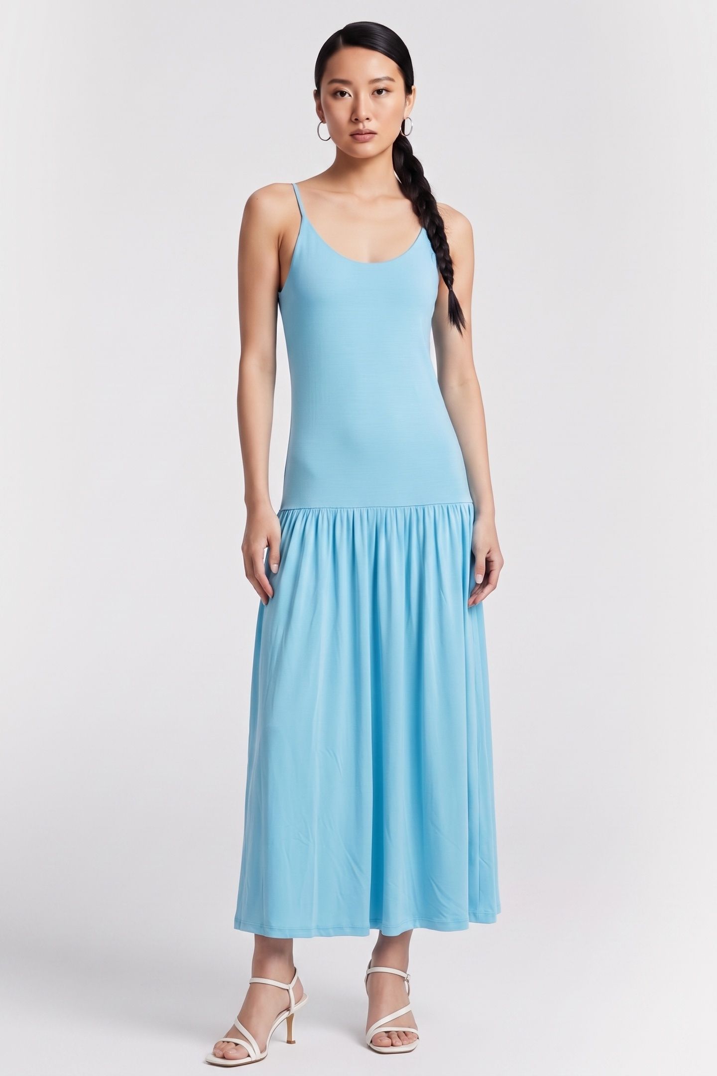 MONACO DRESS TURQUOISE 1