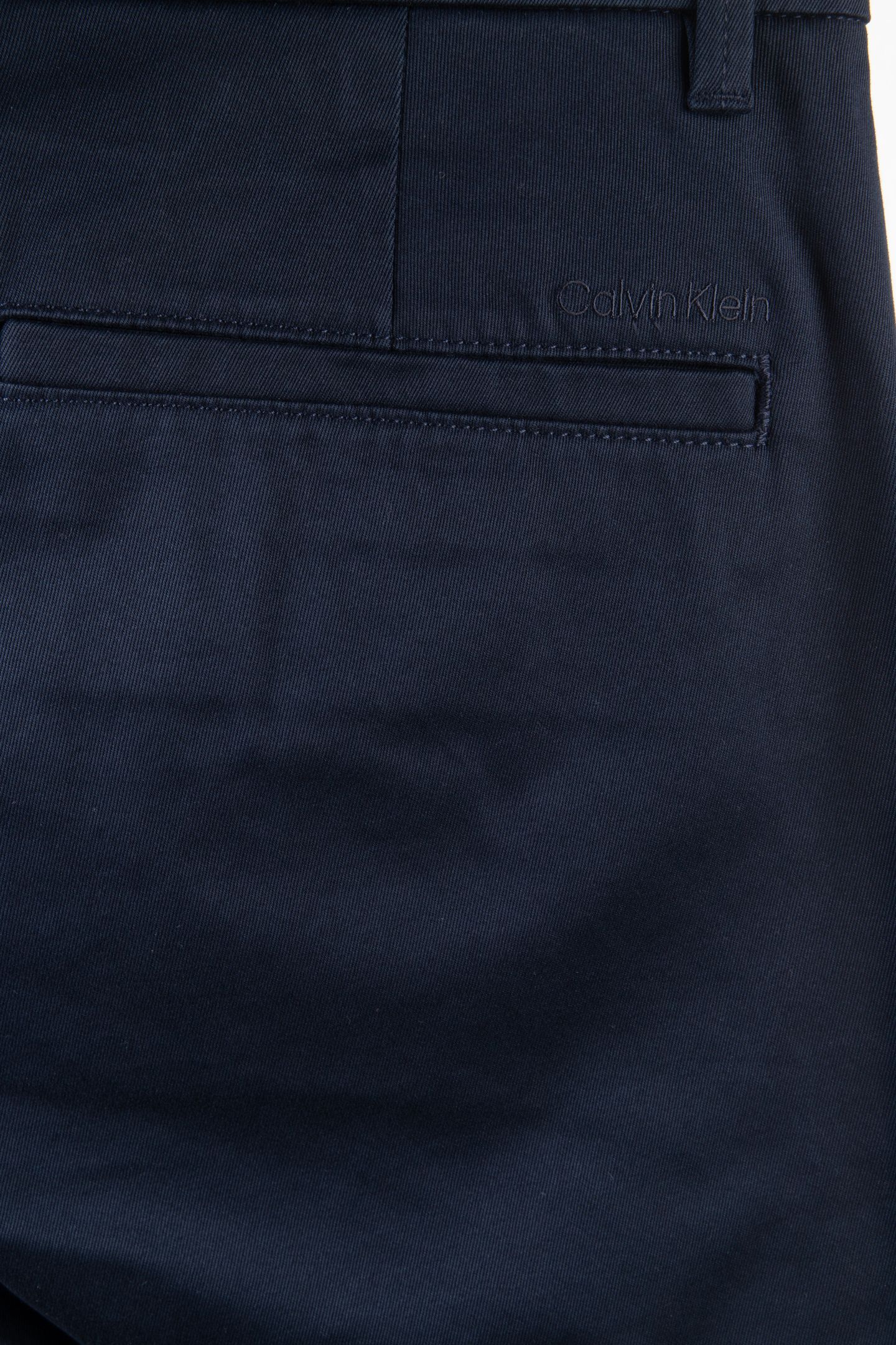 SLIM COTTON STRETCH PANTS DARK SAPPHIRE 4