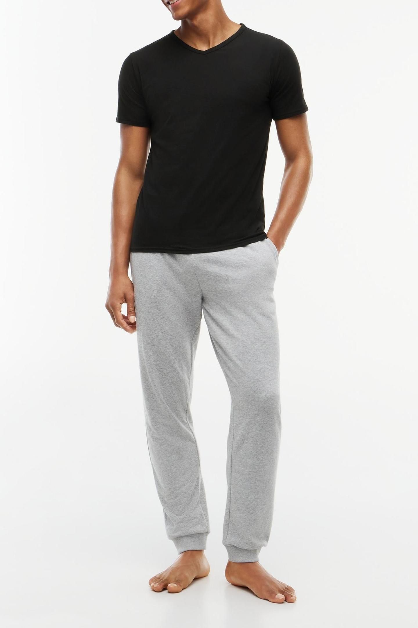 STRETCH VN TEE SS 3-PACK BLACK/BLACK/BLACK 6