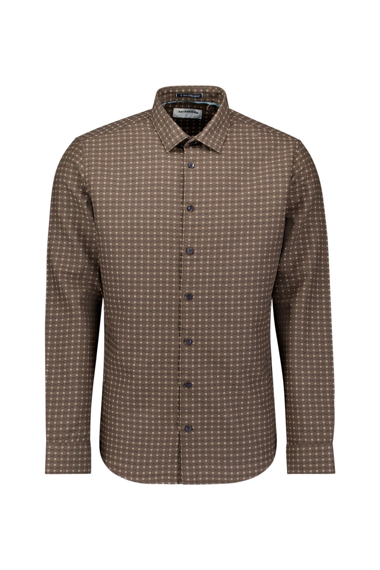SHIRT MINI JACQUARD TAUPE 4