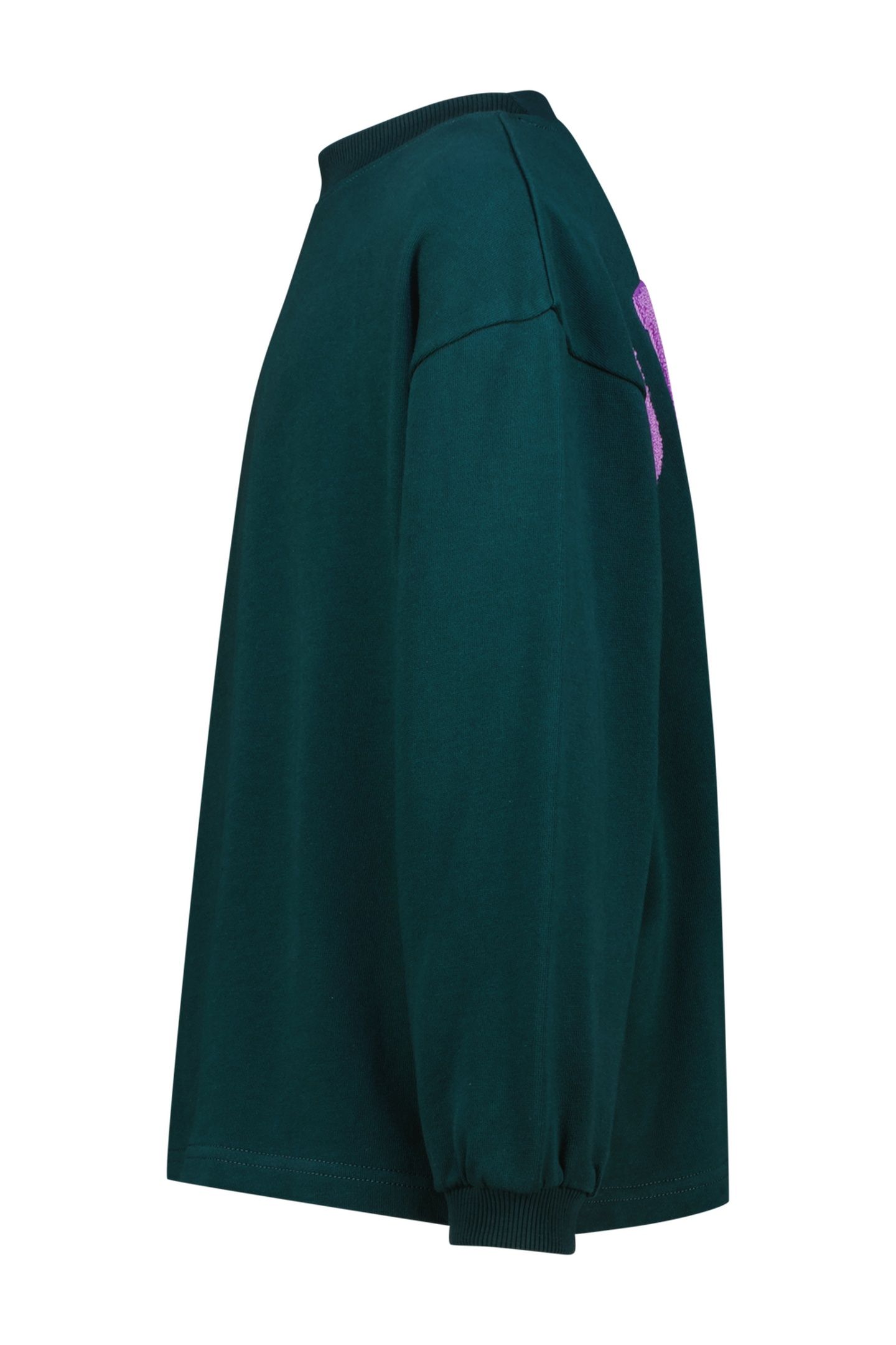GIRLS NINA SWEATER DARK JUNGLE GREEN 2