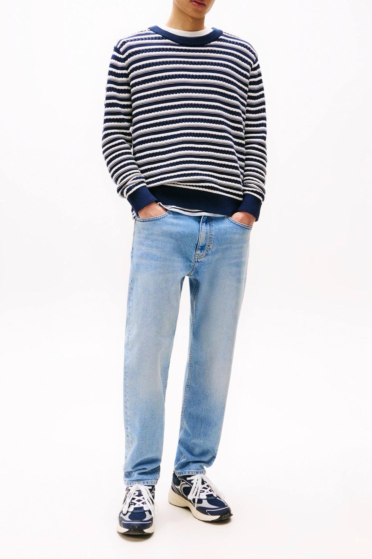 ISAAC RELAXED TAPERED DENIM LIGHT 2