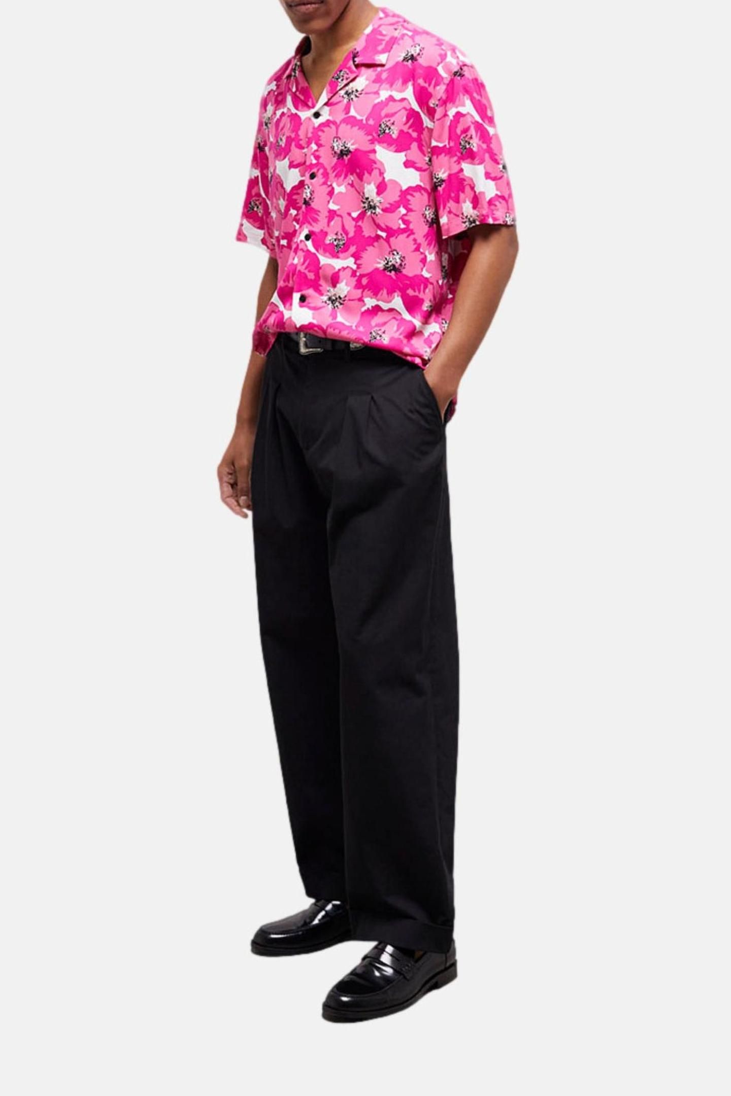 SHORT-SLEEVED SHIRT PINK 4