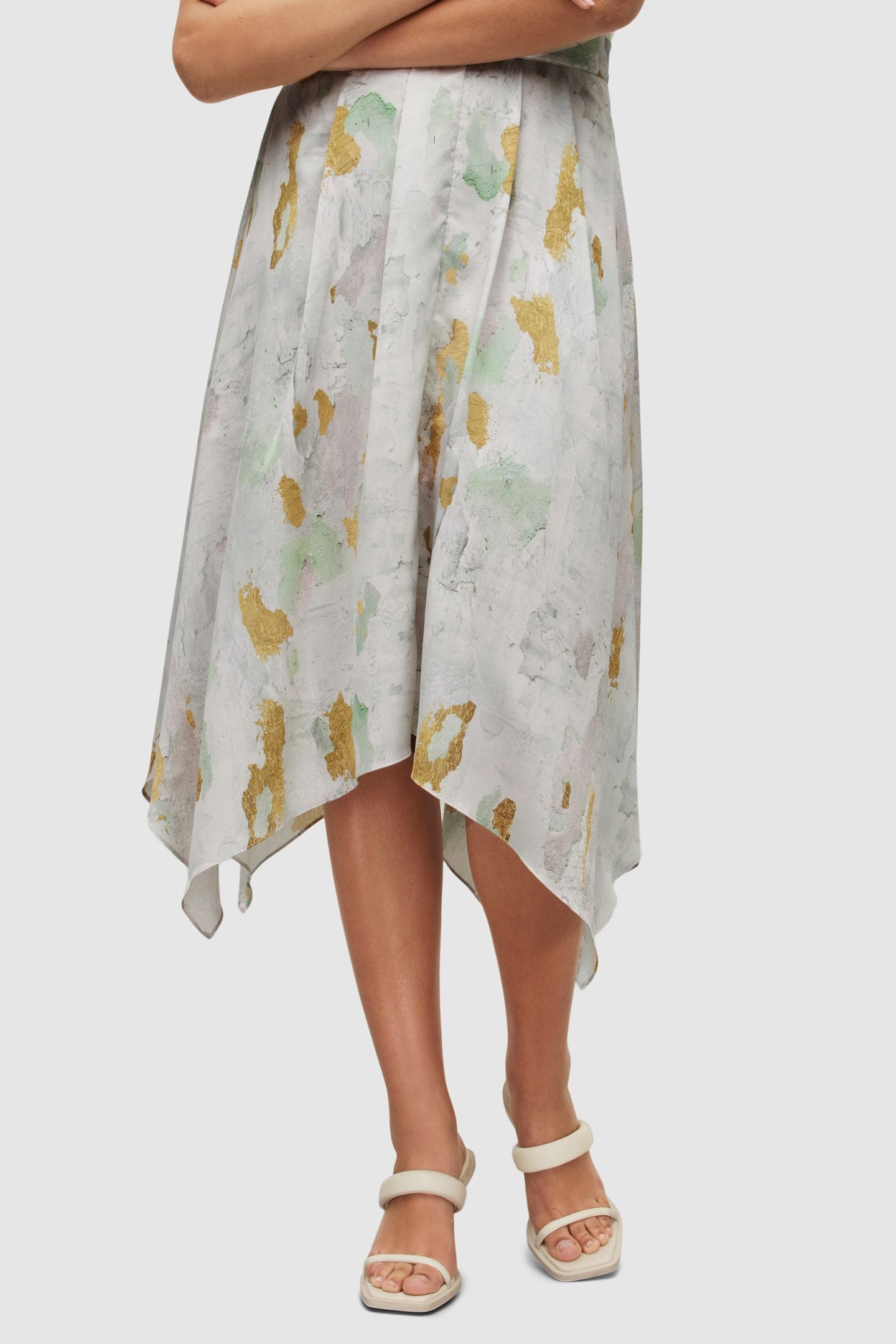 GRETA PAOLA SKIRT STONE WHITE 4