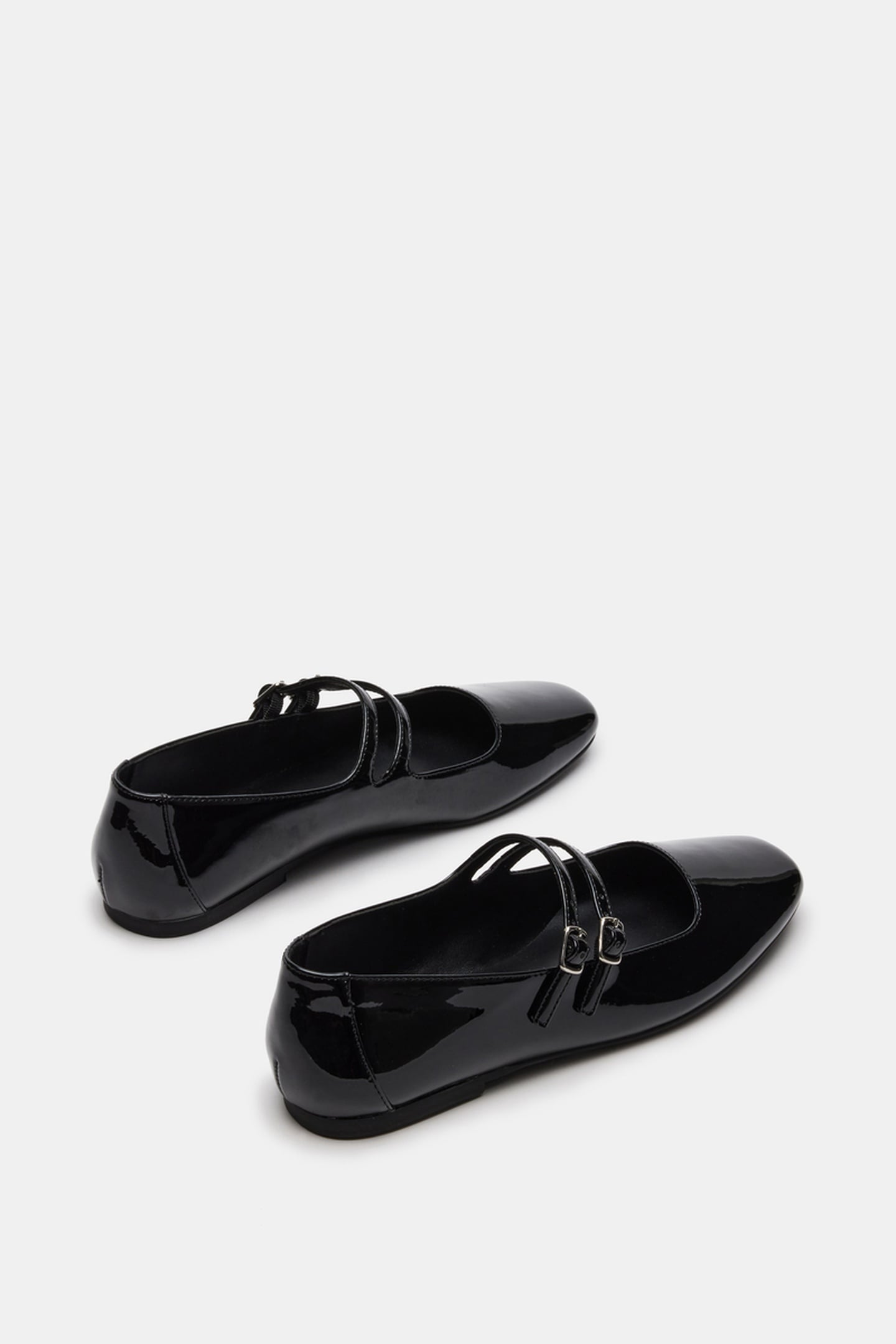ALISAH SANDALS BLACK PATENT 2
