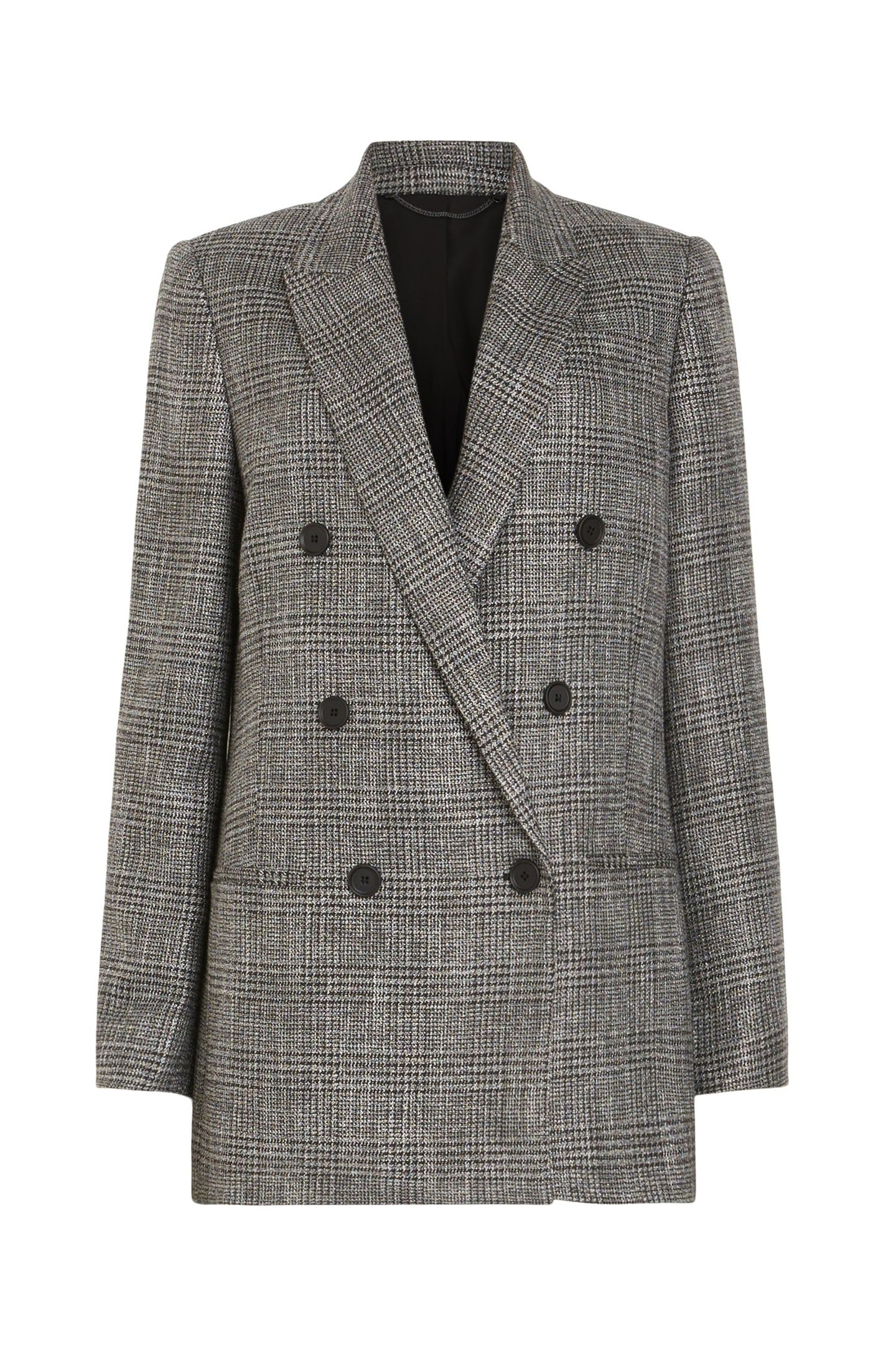 ASTRID SPARKLE BLAZER GREY CHECK 7