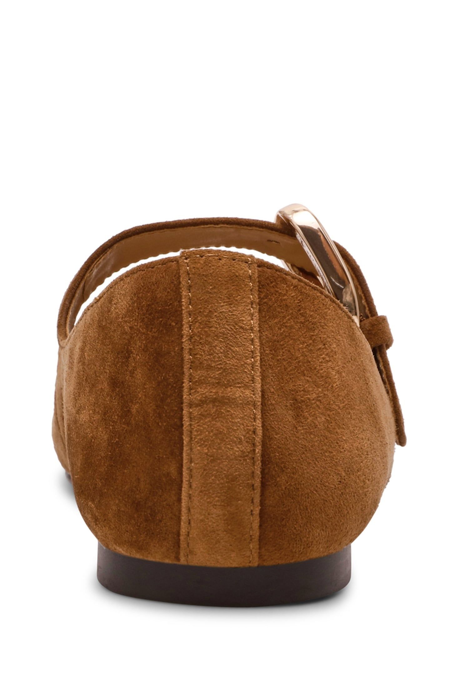 ZARAH FLAT SHOES CHESTNUT SUEDE 5