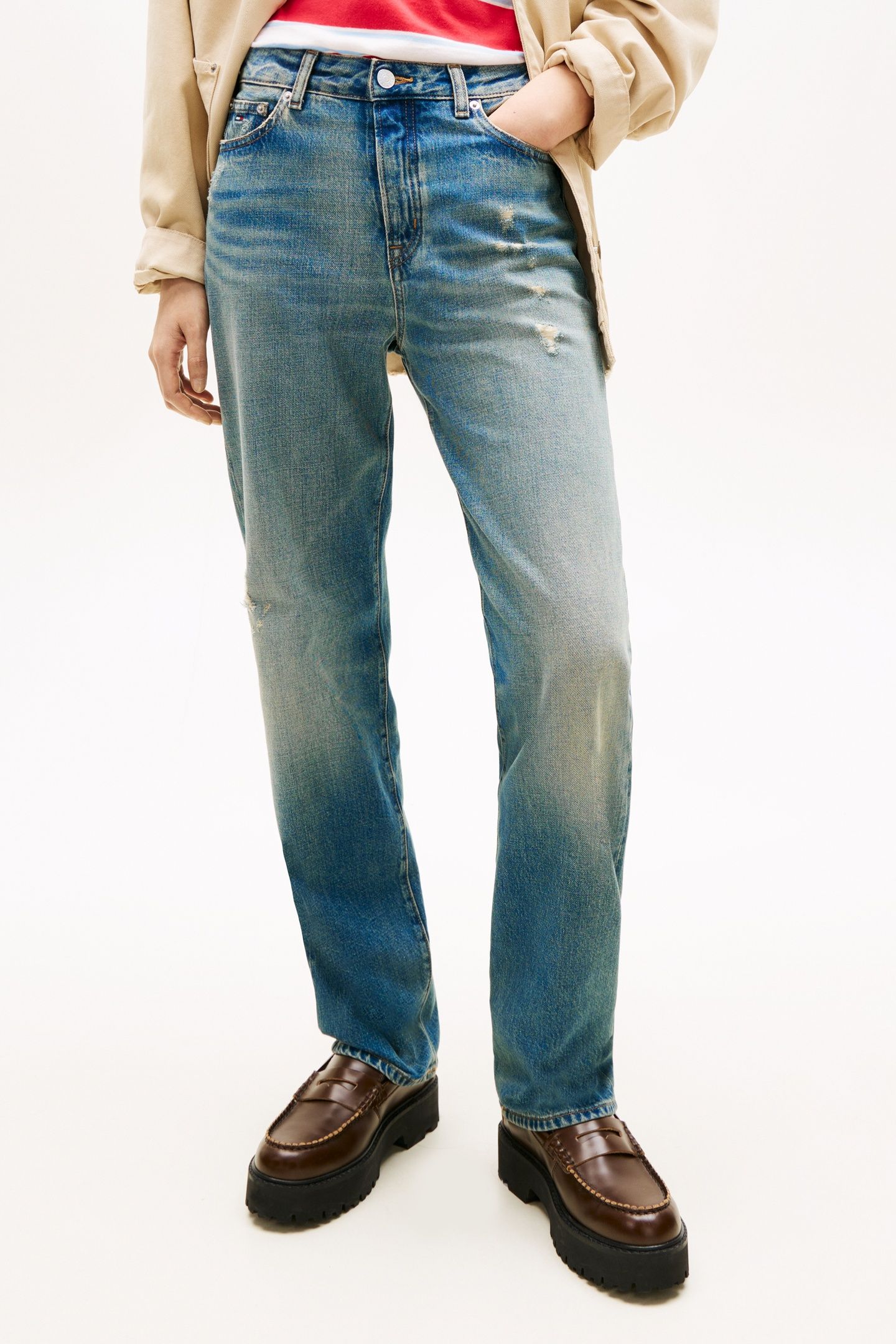 KIRA SLIM STRAIGHT DENIM MEDIUM 3