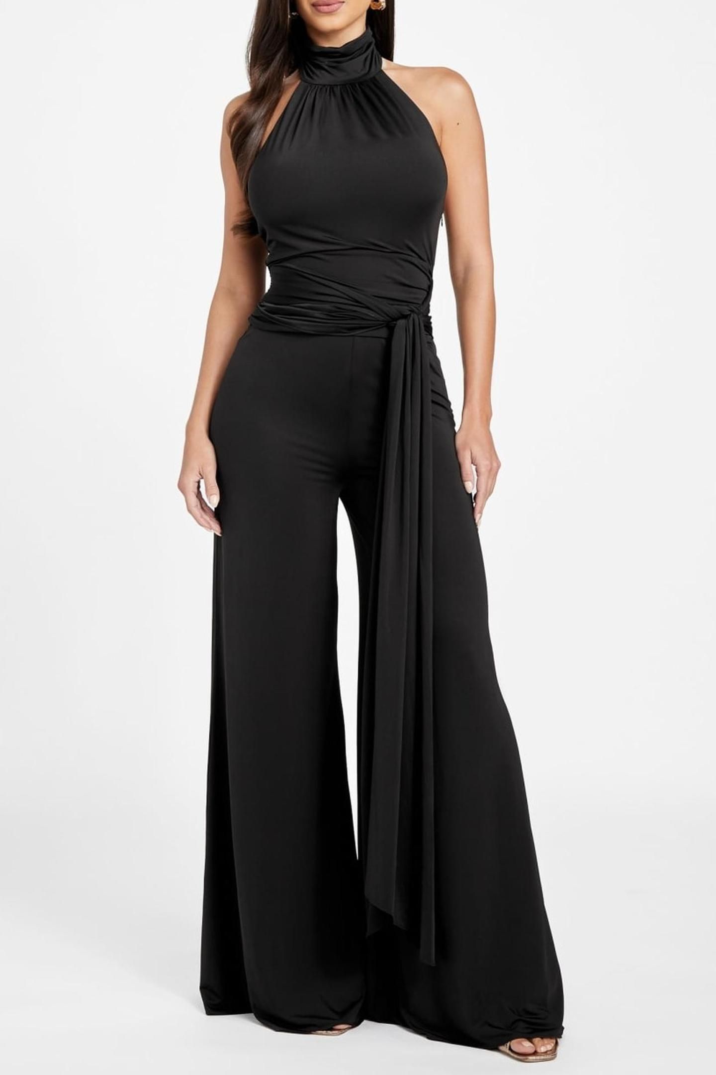 OLIVIA JUMPSUIT JET BLACK A996 1