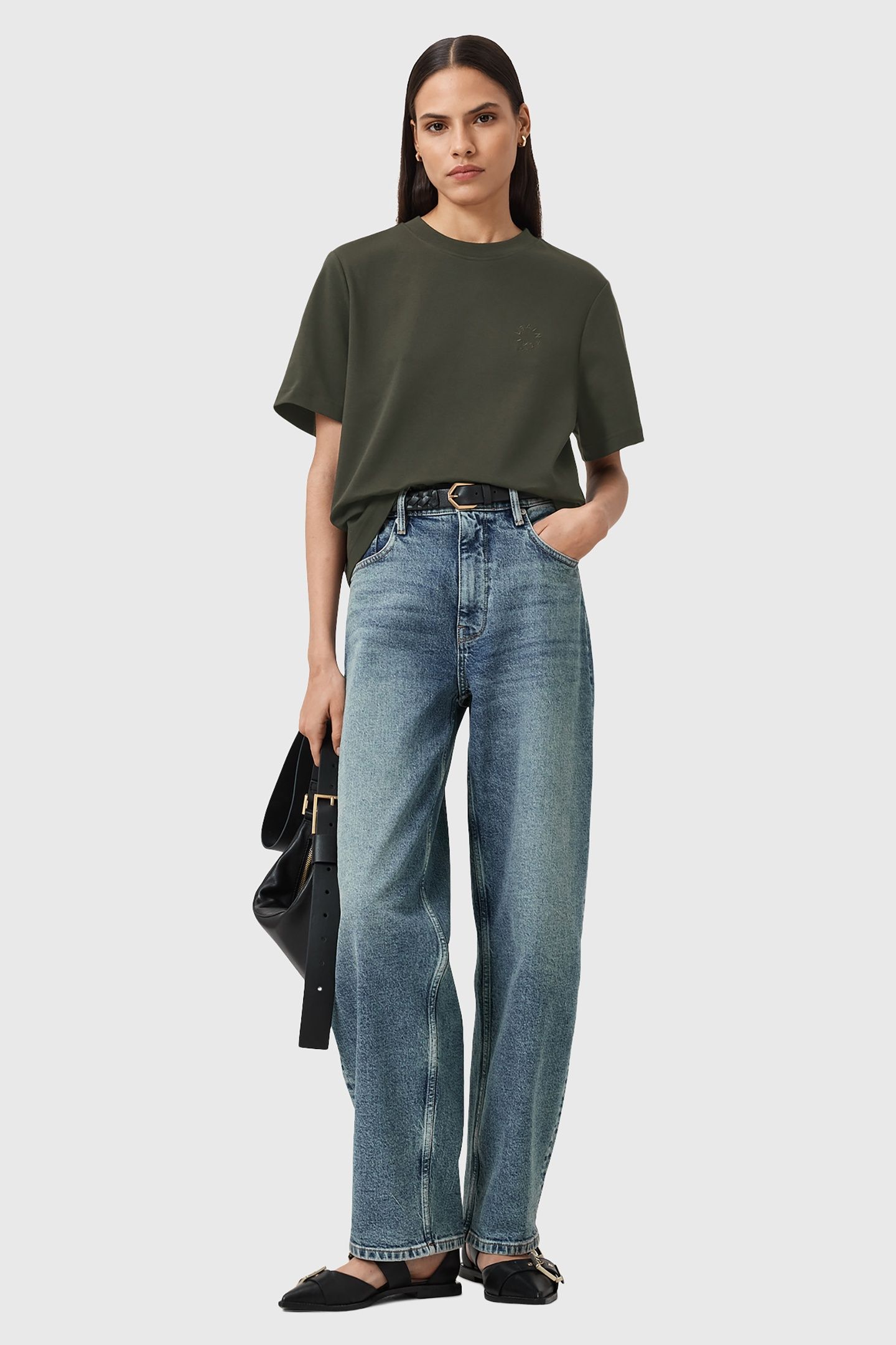 LISA HAVEN TEE TRUE KHAKI GREEN 2