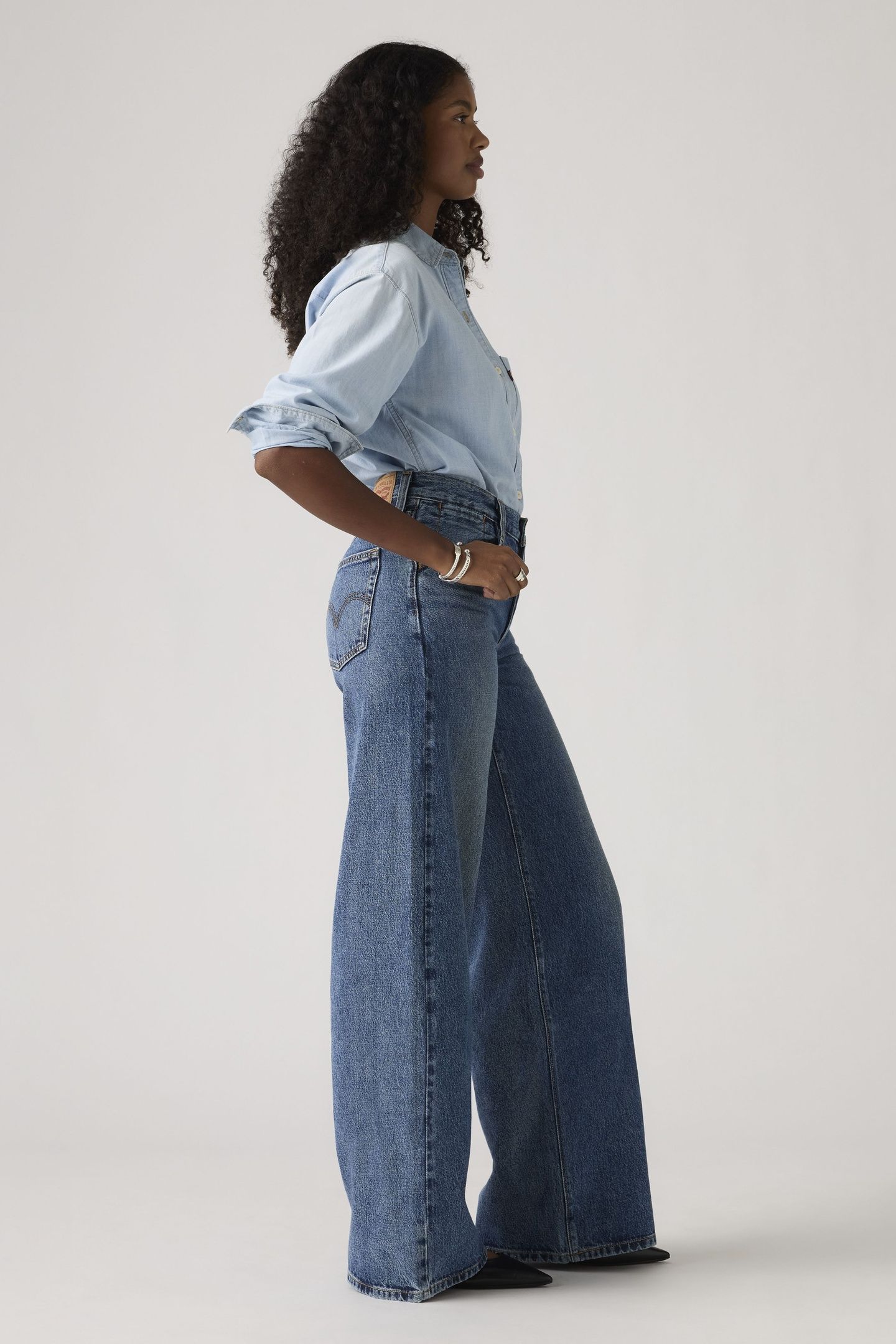 94 BAGGY WIDE LEG JEANS 5