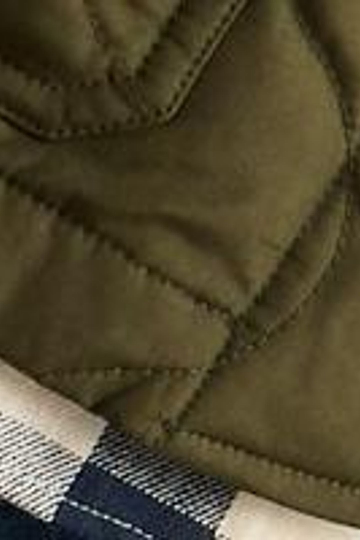 TENBY QUILTED JACKET KHAKI GREEN 5