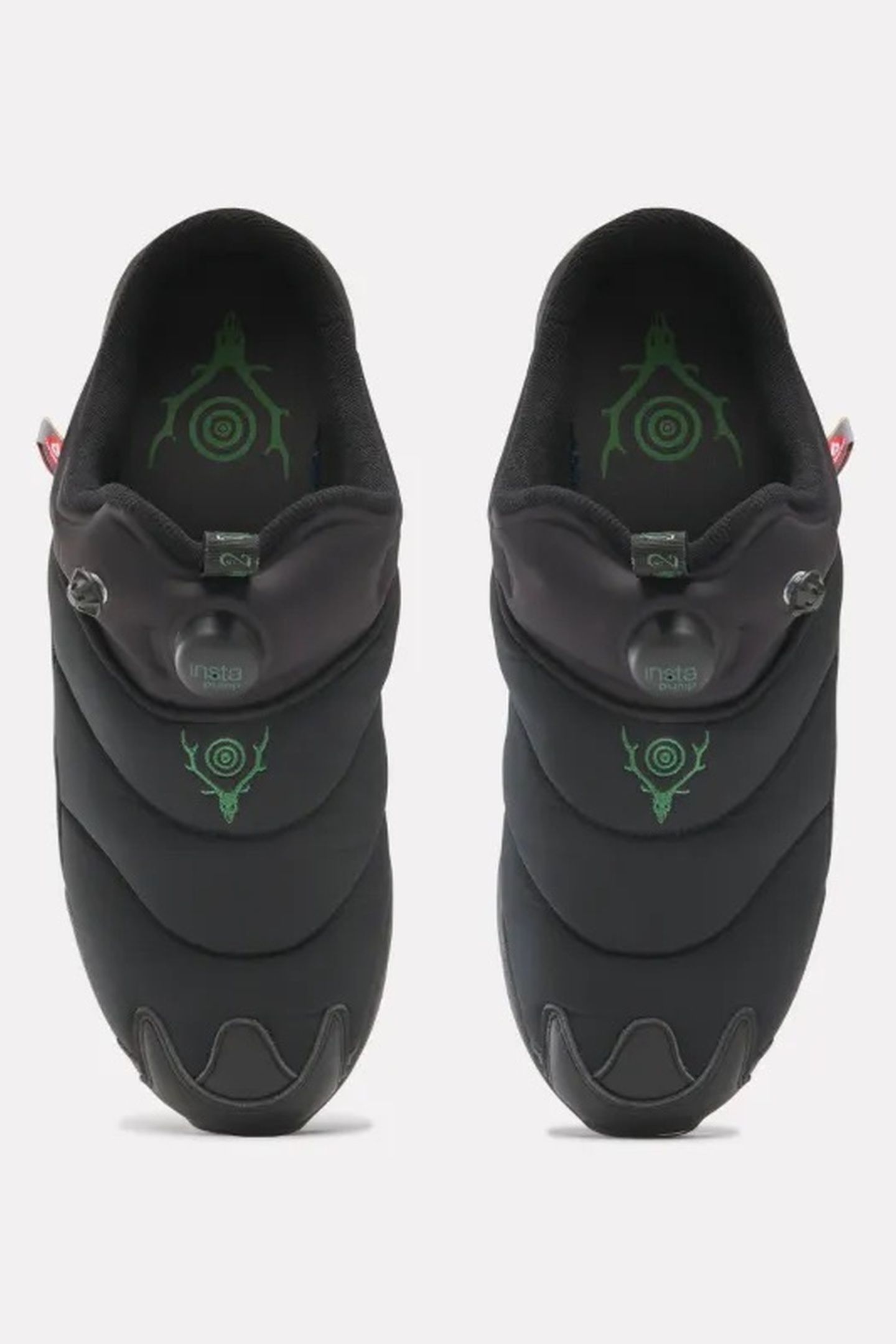UNISEX INSTAPUMP FURY MULE BLACK/BLACK/GREEN 5