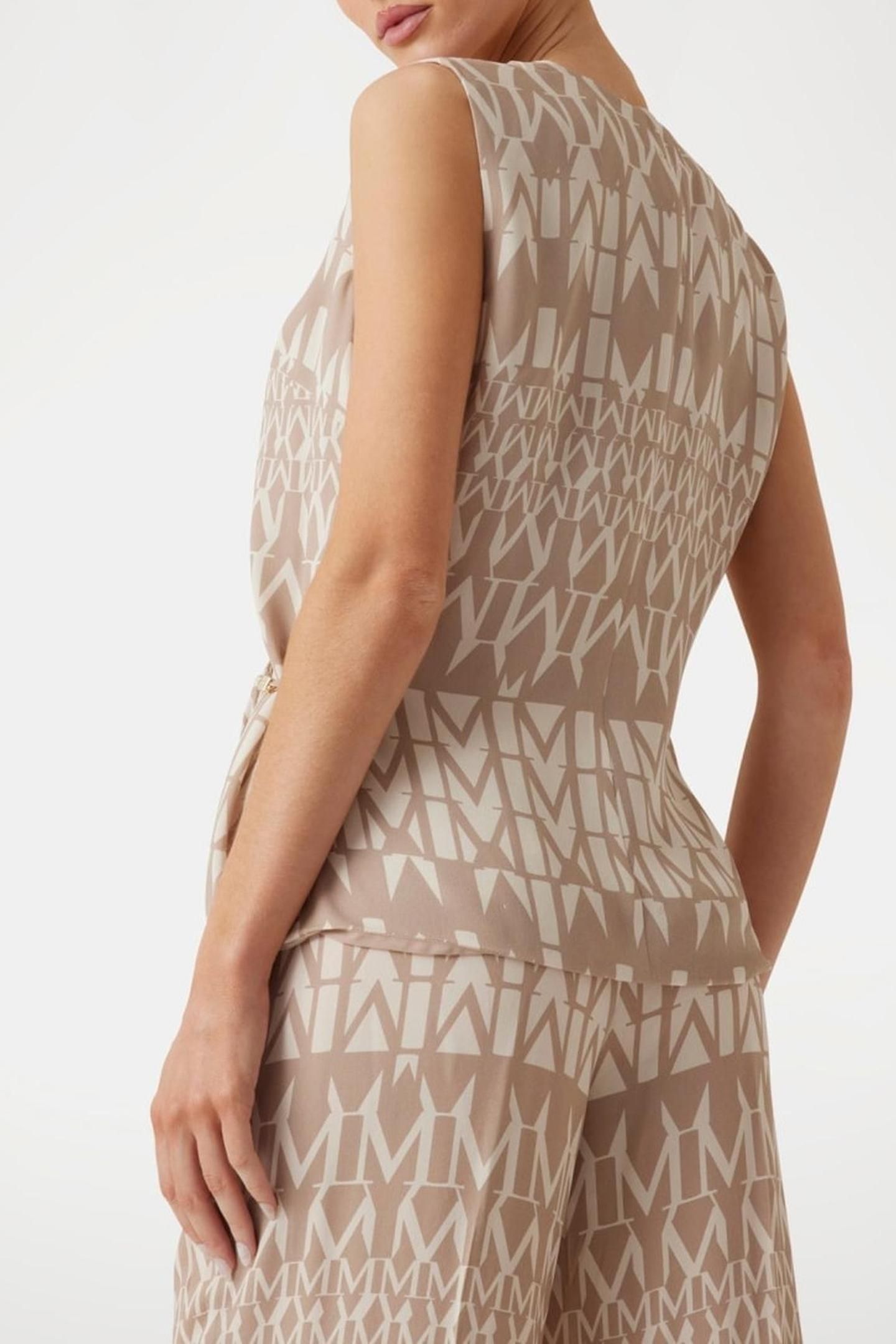 BRITNEY WRAP W/ CHAI GEOMETRIC MONOGRAM B 3