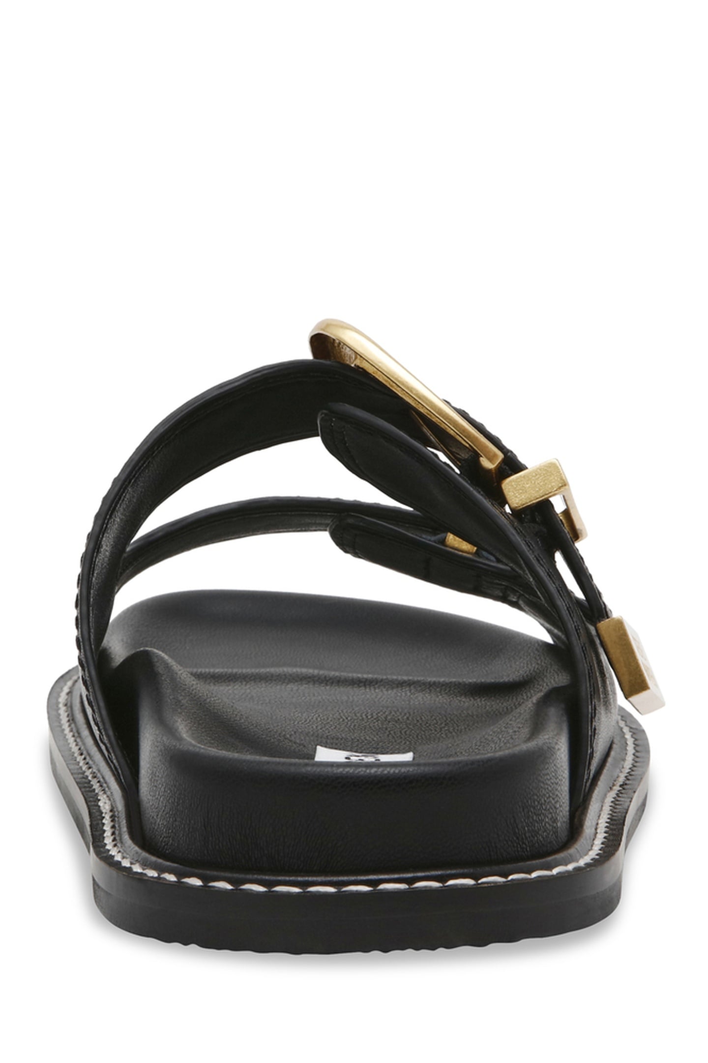 ARCH SLIDES BLACK ACTION LEATHER 4