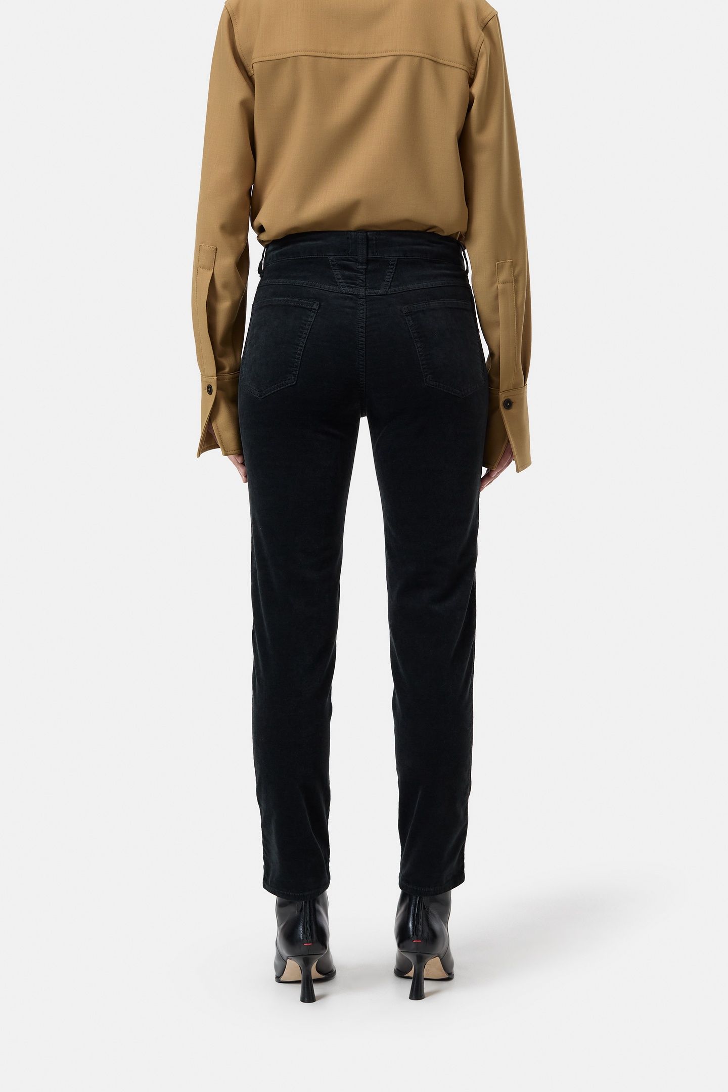 PEDAL PUSHER PANTS BLACK 2