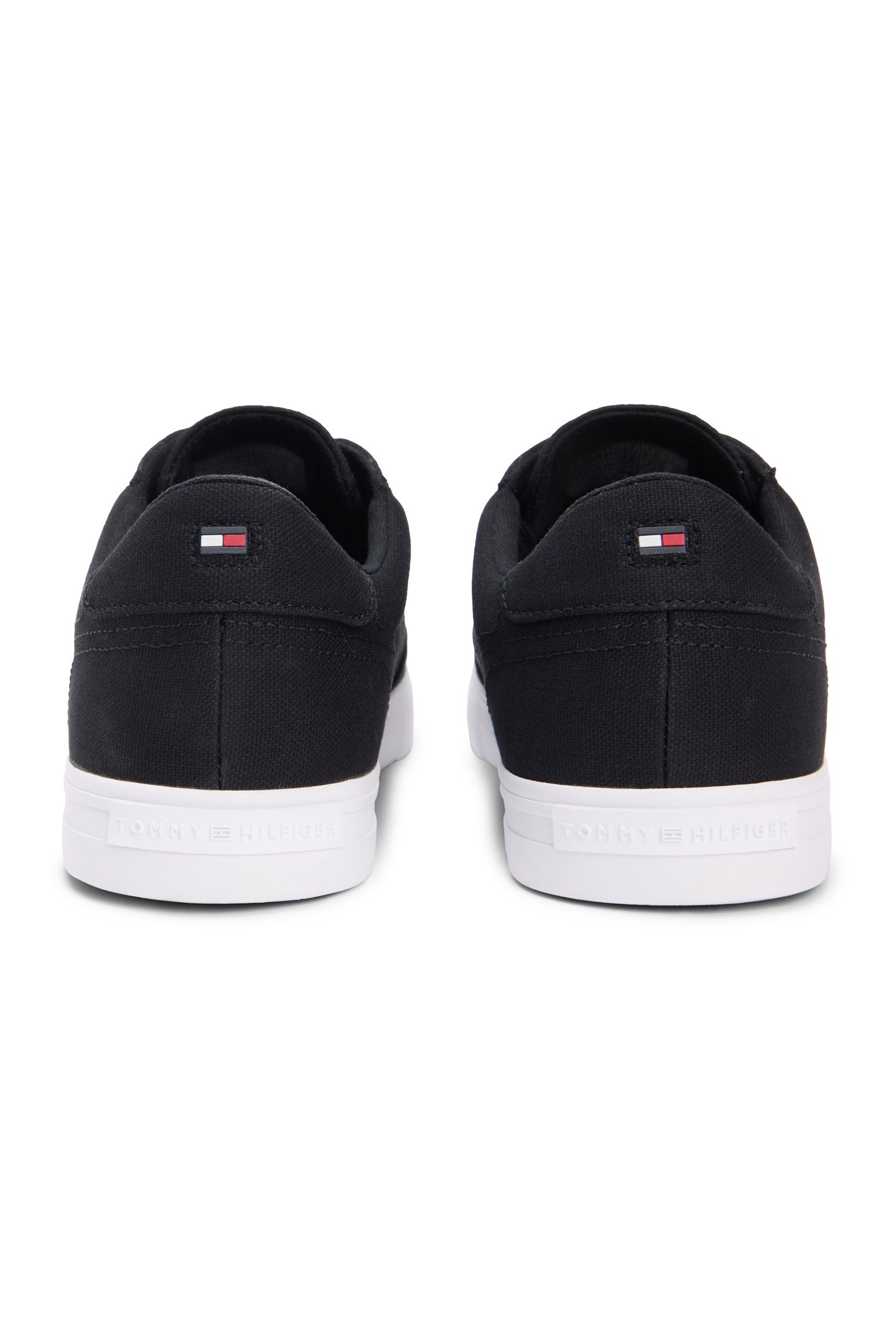 CANVAS SIGNATURE MIDSOLE TRAINERS BLACK 4