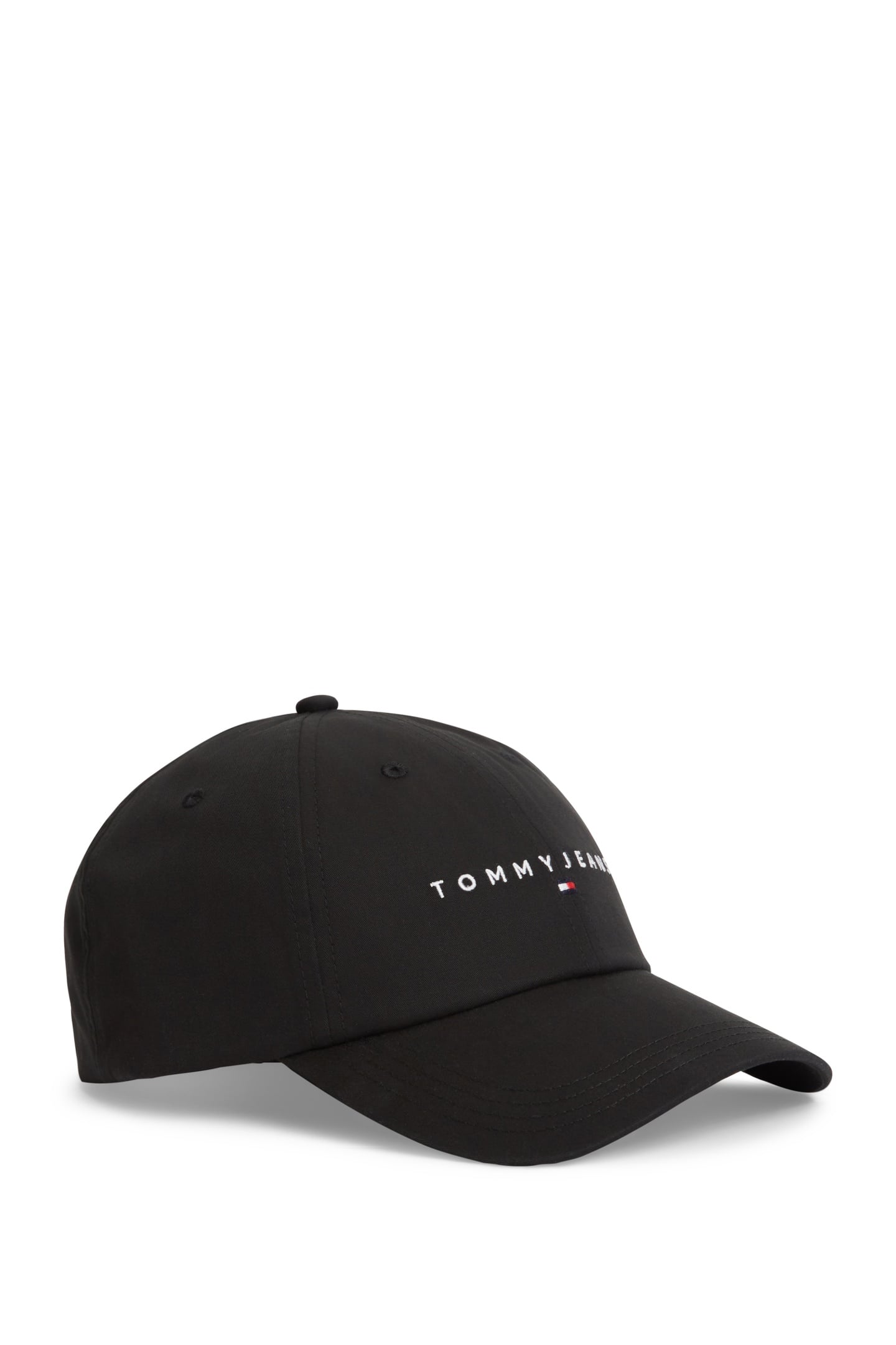 LINEAR LOGO CAP BLACK 1