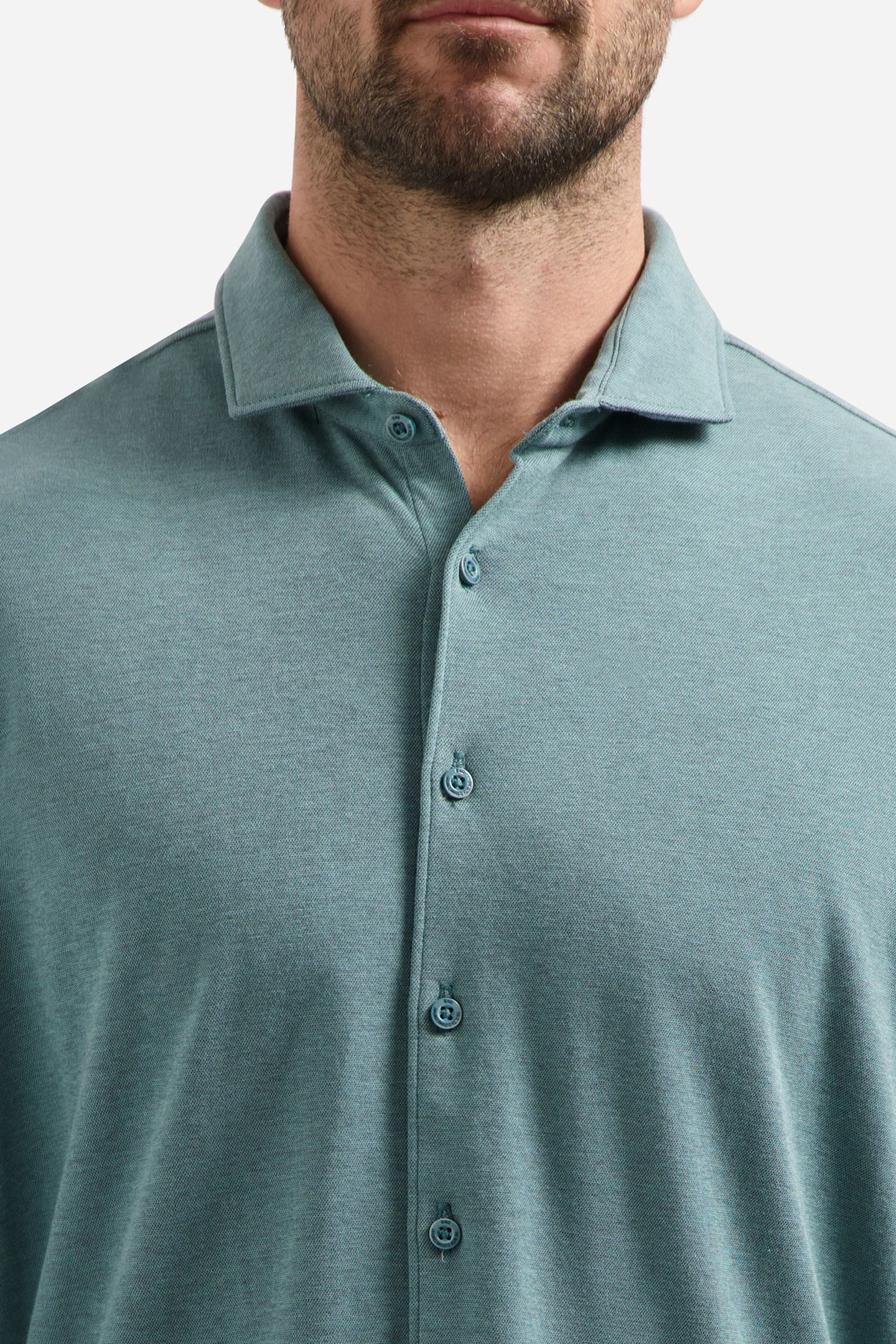SHIRT JERSEY TWILL SEABLUE 6