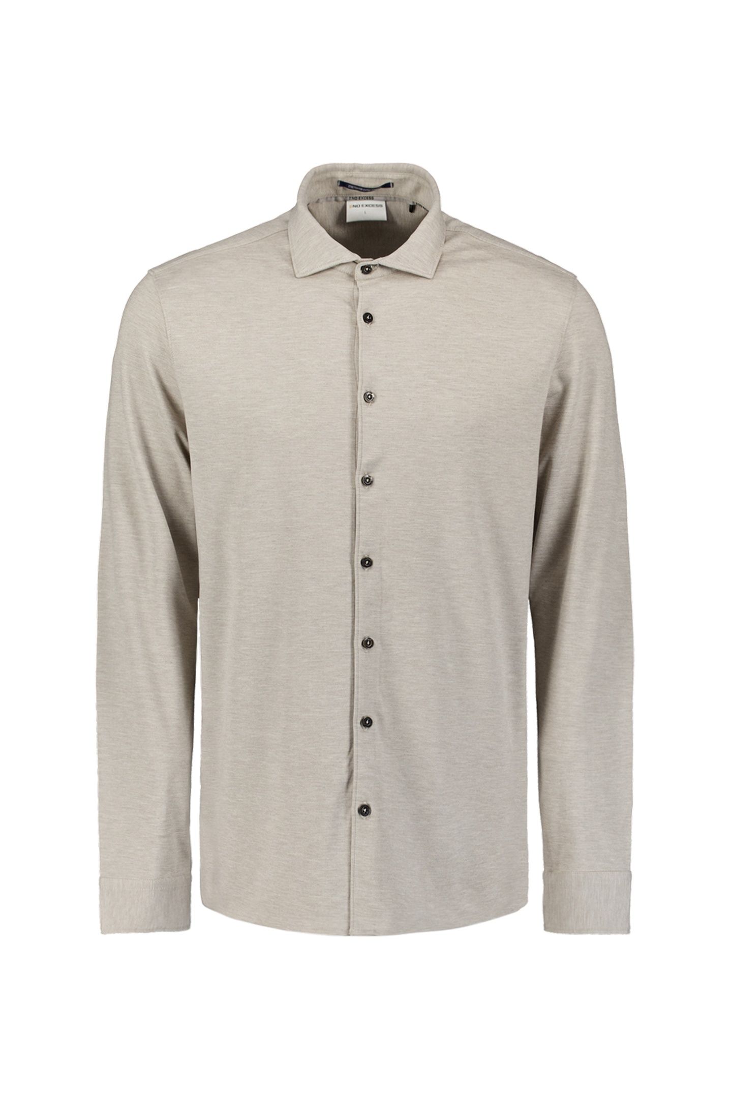 SHIRT JERSEY MELANGE STRETCH CLAY 5