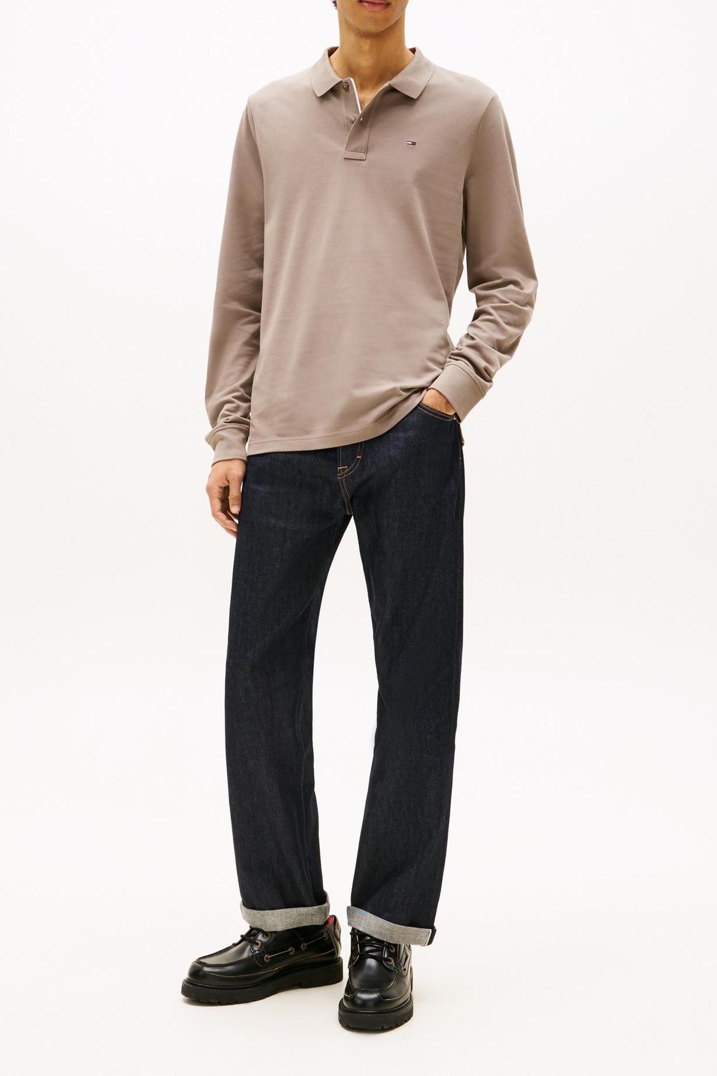 SLIM PLACKET POLO IVY MINK 2
