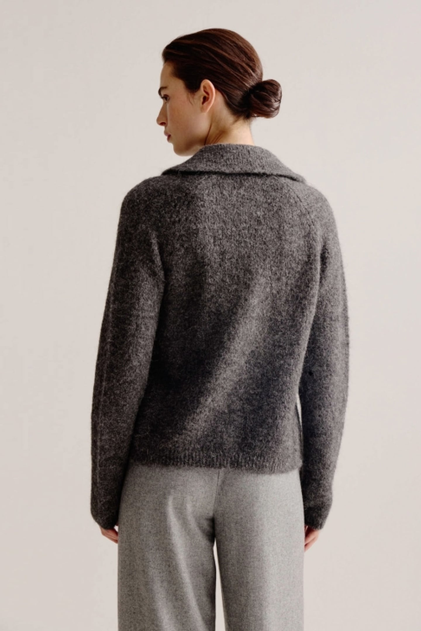 LODEWIJK CARDIGAN ANTHRACITE 3