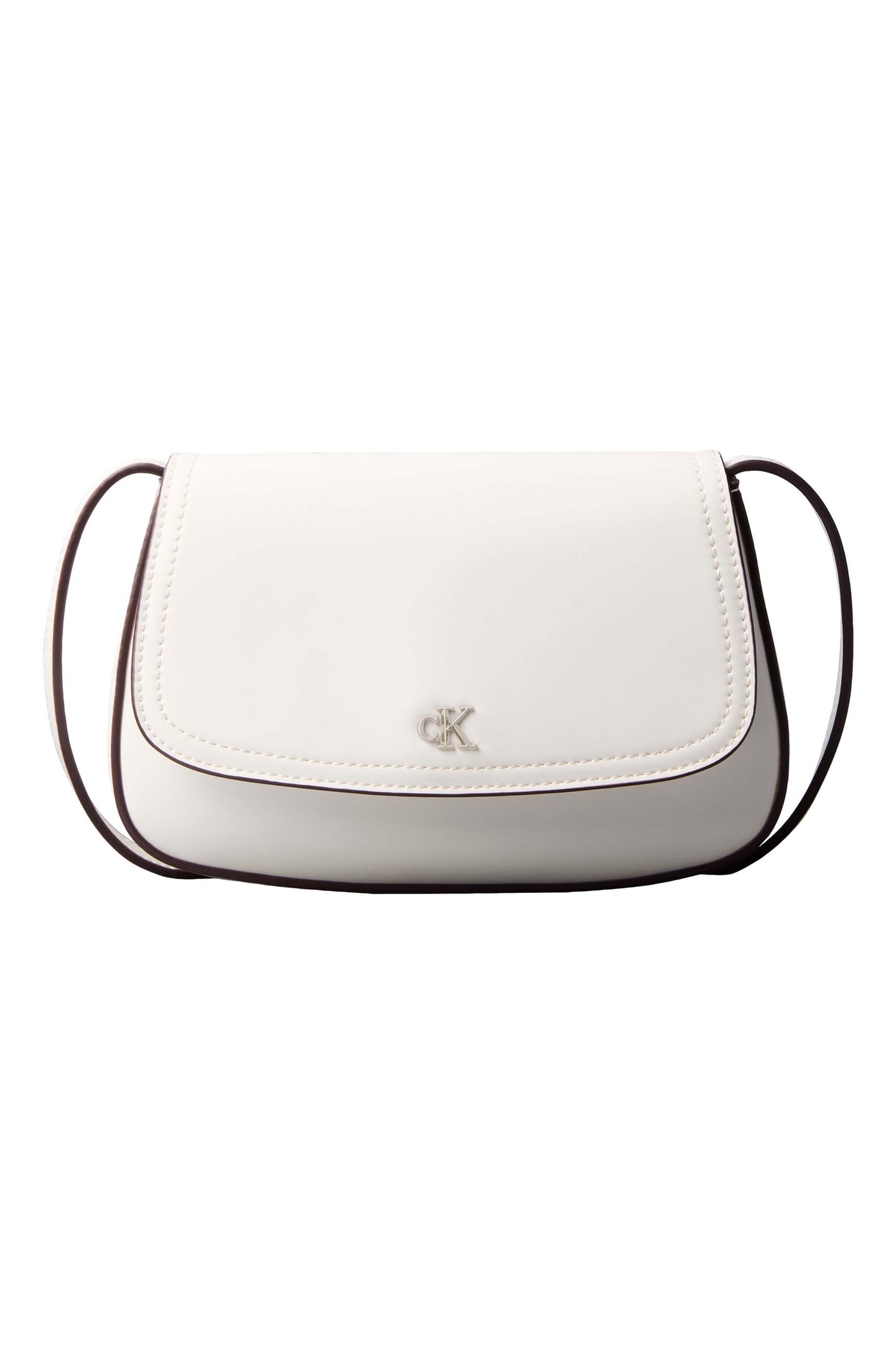 CK FLAP CAMERA BAG WHITE ALYSSUM 1