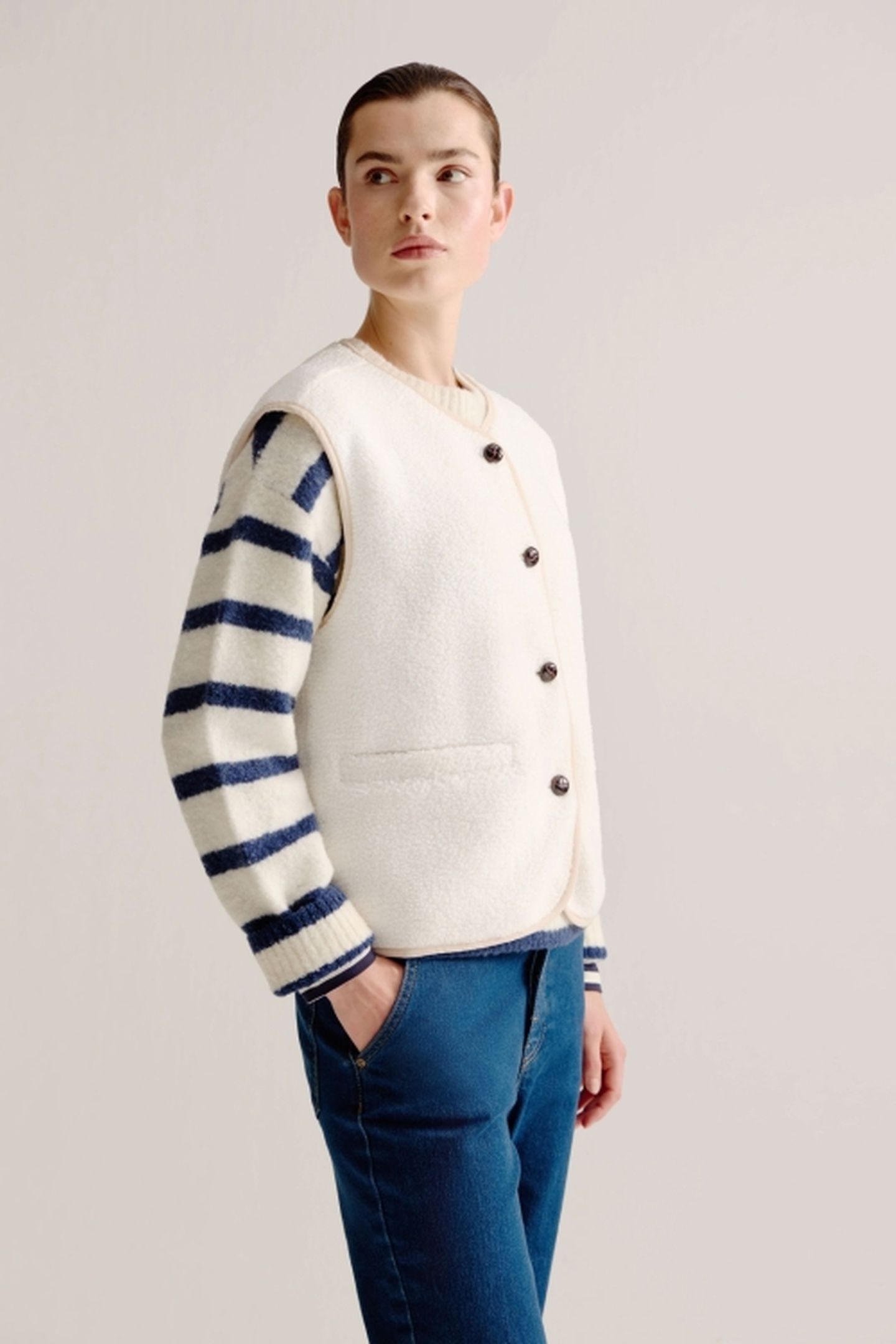 LUCIANA GILET SAND 3