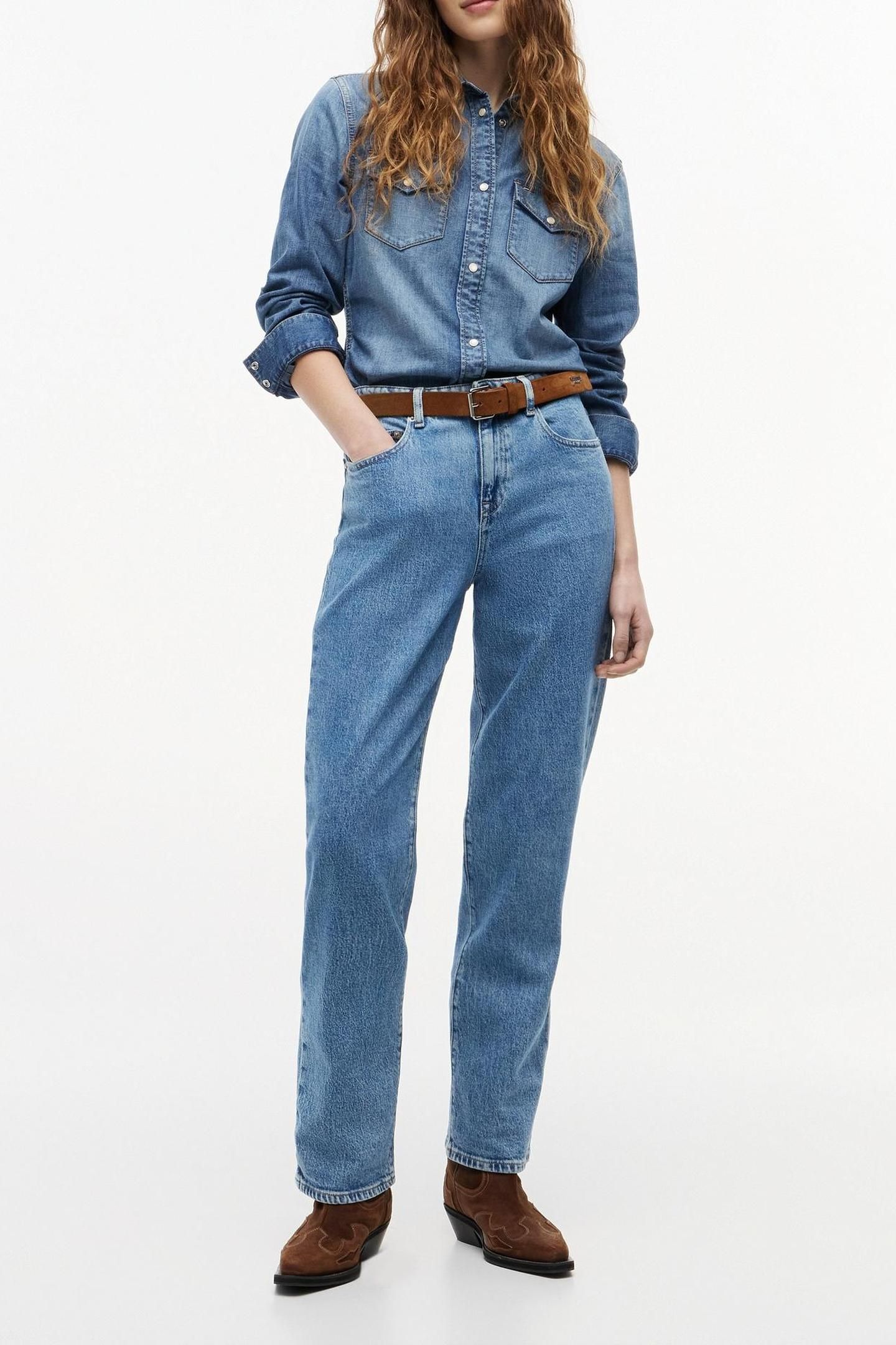 KIRA SLIM STRAIGHT DENIM MEDIUM 1
