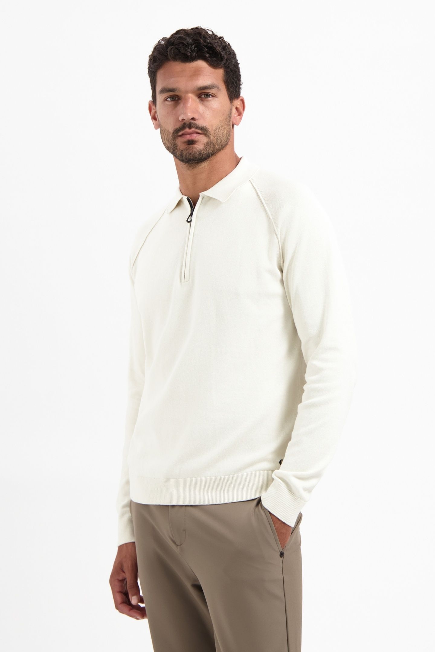 PULLOVER POLO HALF ZIP SOLID KIT 2