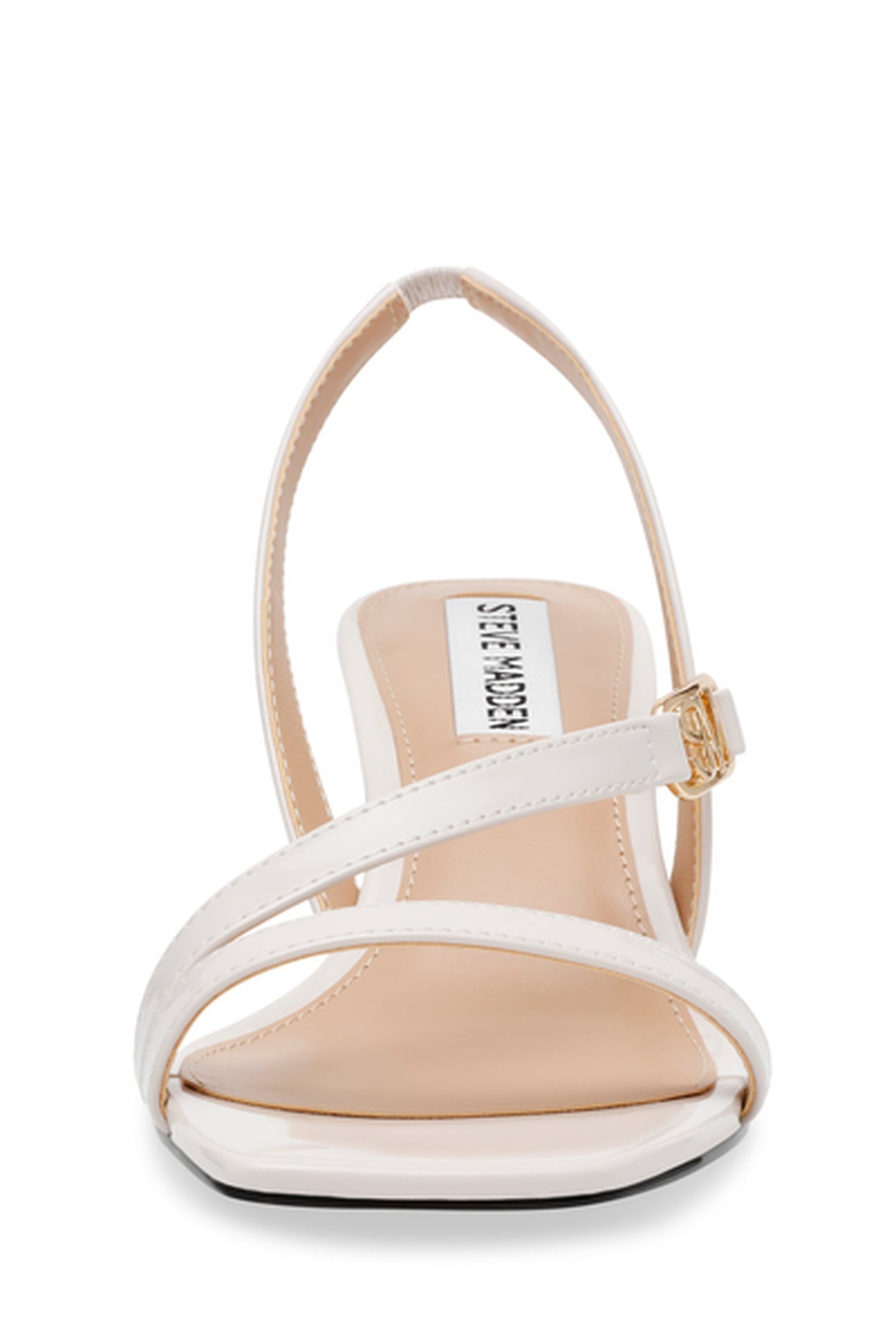 INFUZER SANDALS WHITE PATENT 3