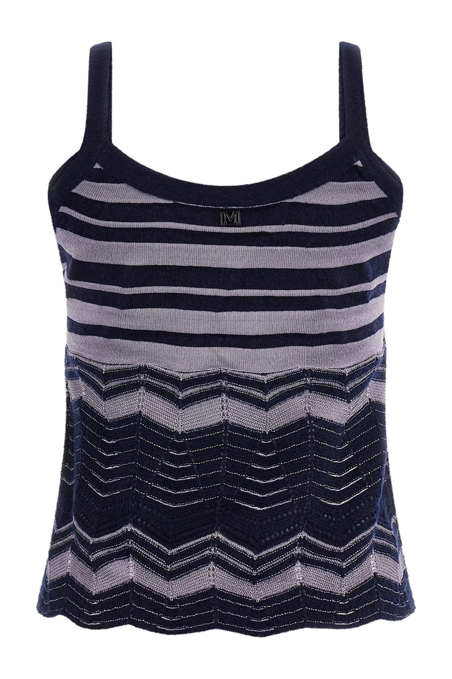 RITA TANK SWTR NAVY AND SPRING IRIS 2