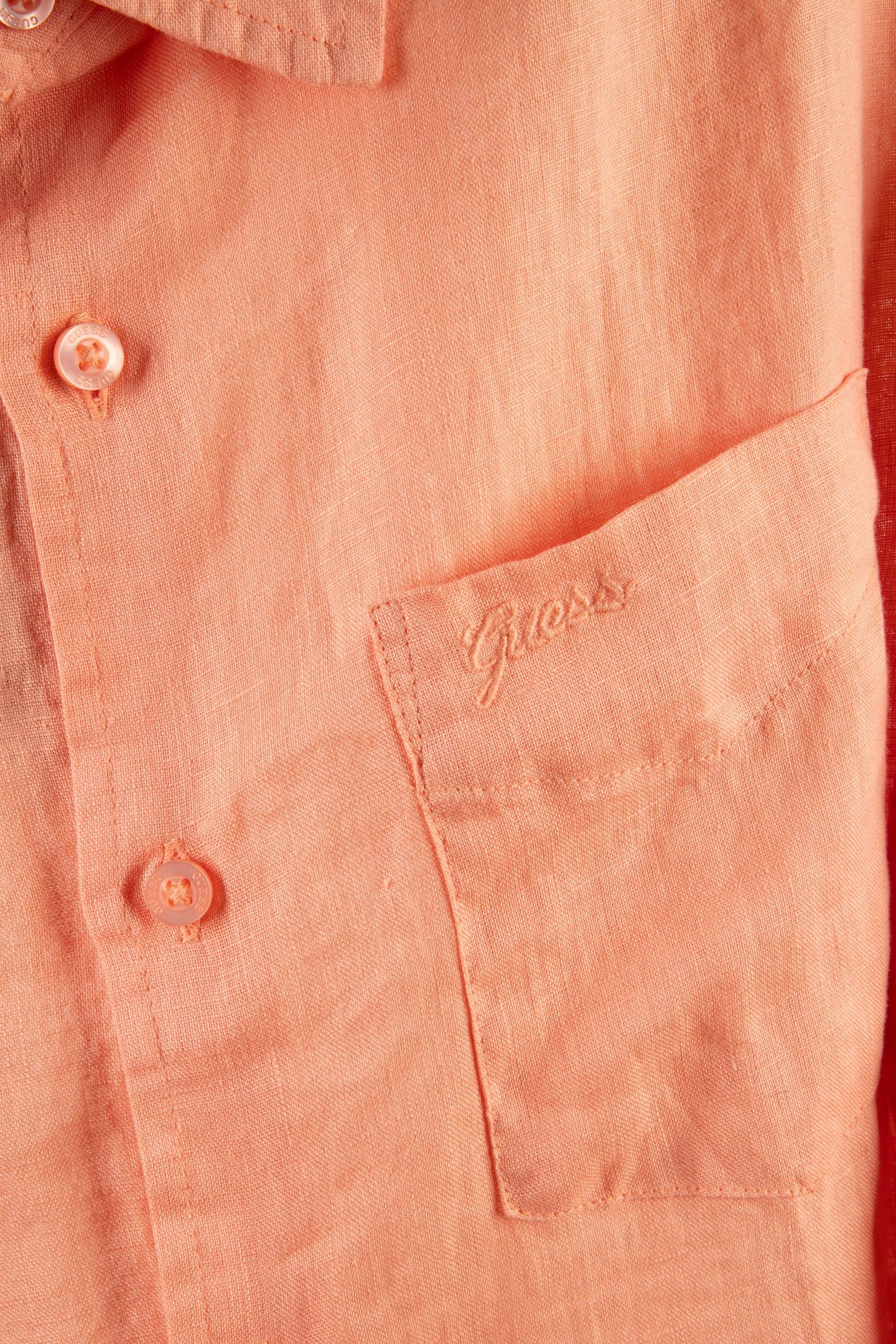 GUESS ECO LS NAPA LINEN SHIRT FUJI SUNRISE MULTI 4